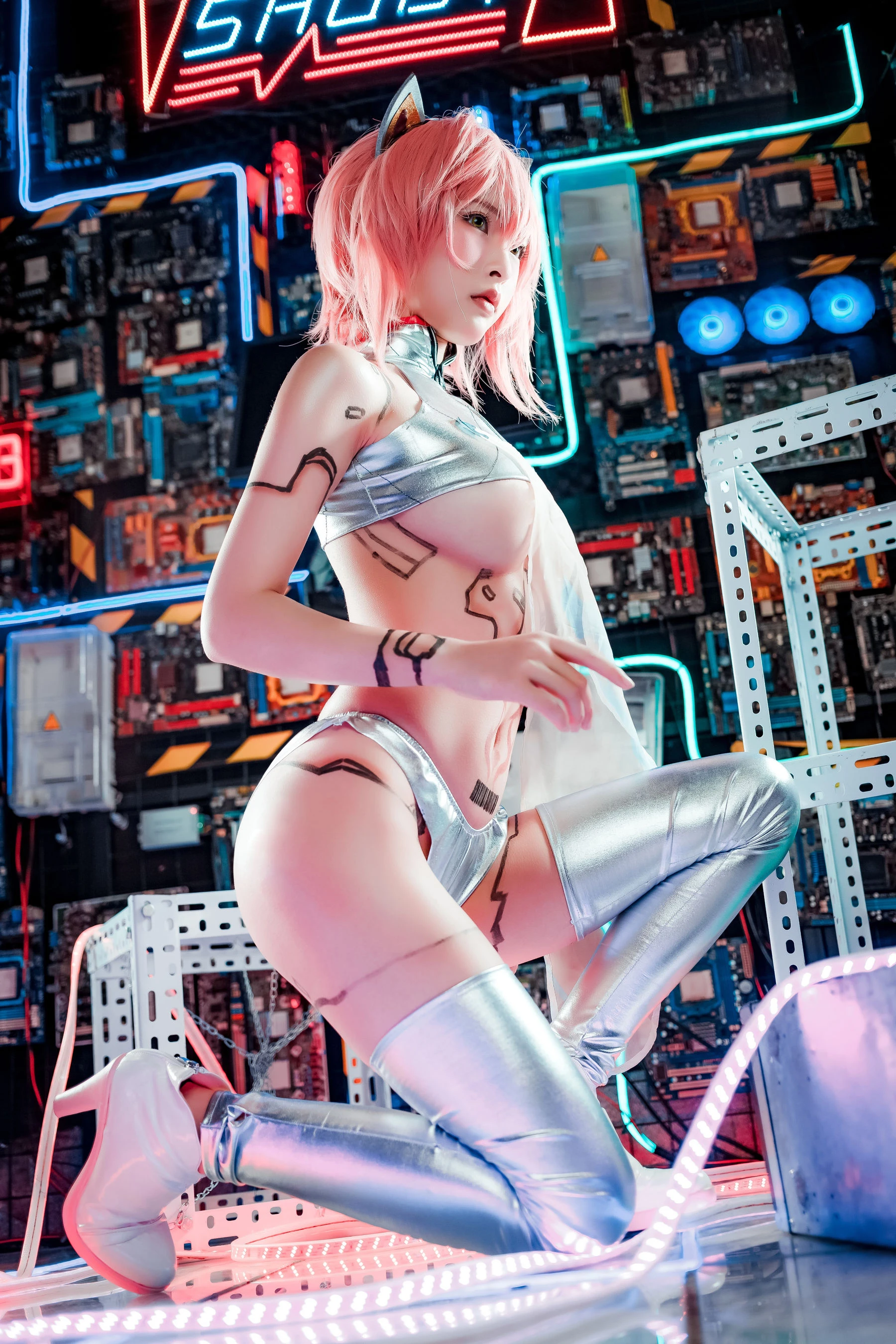 尤物清水由乃 – 泰丝机娘插图3