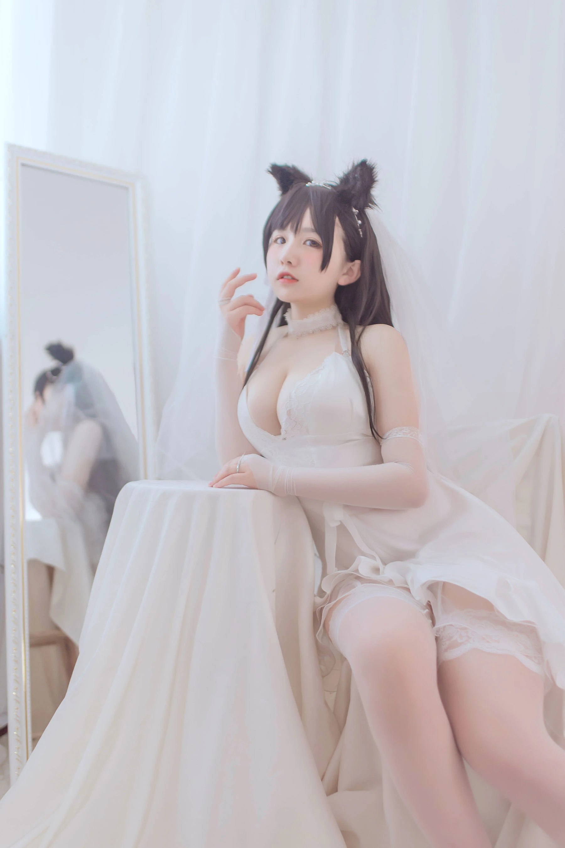 阿半今天很开心 – 爱宕婚纱插图1