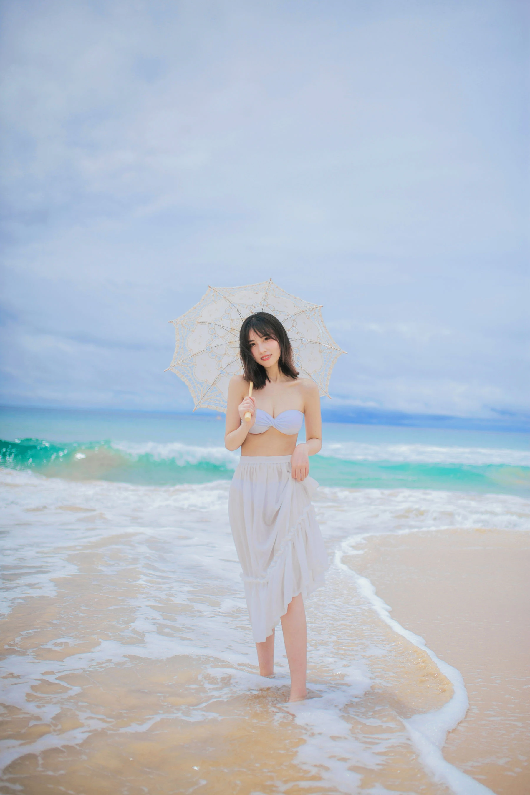 次元少女念雪ww – 听海插图1