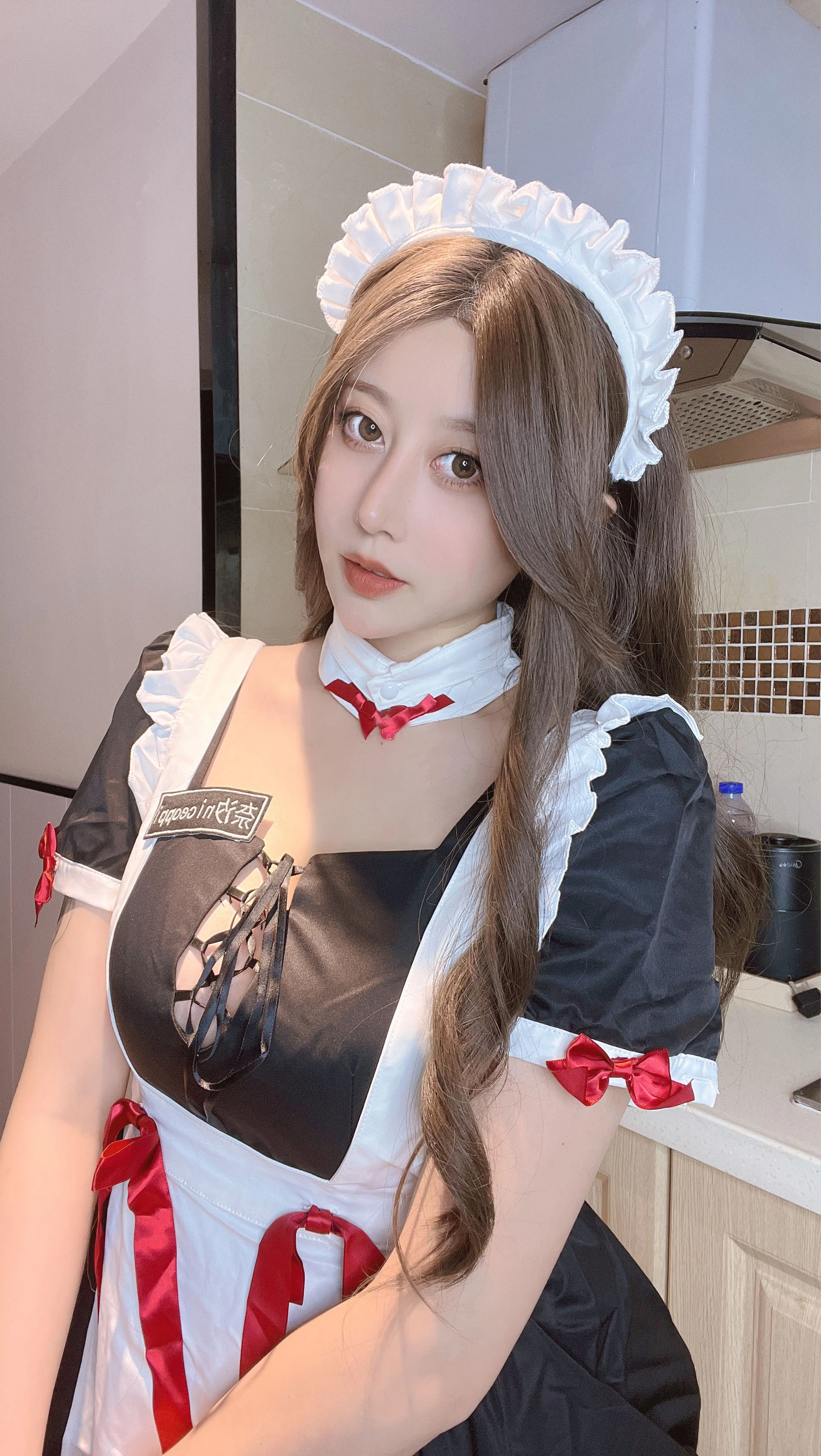 萌妹奈汐酱nice – 奶鲜女仆 [58P]插图1
