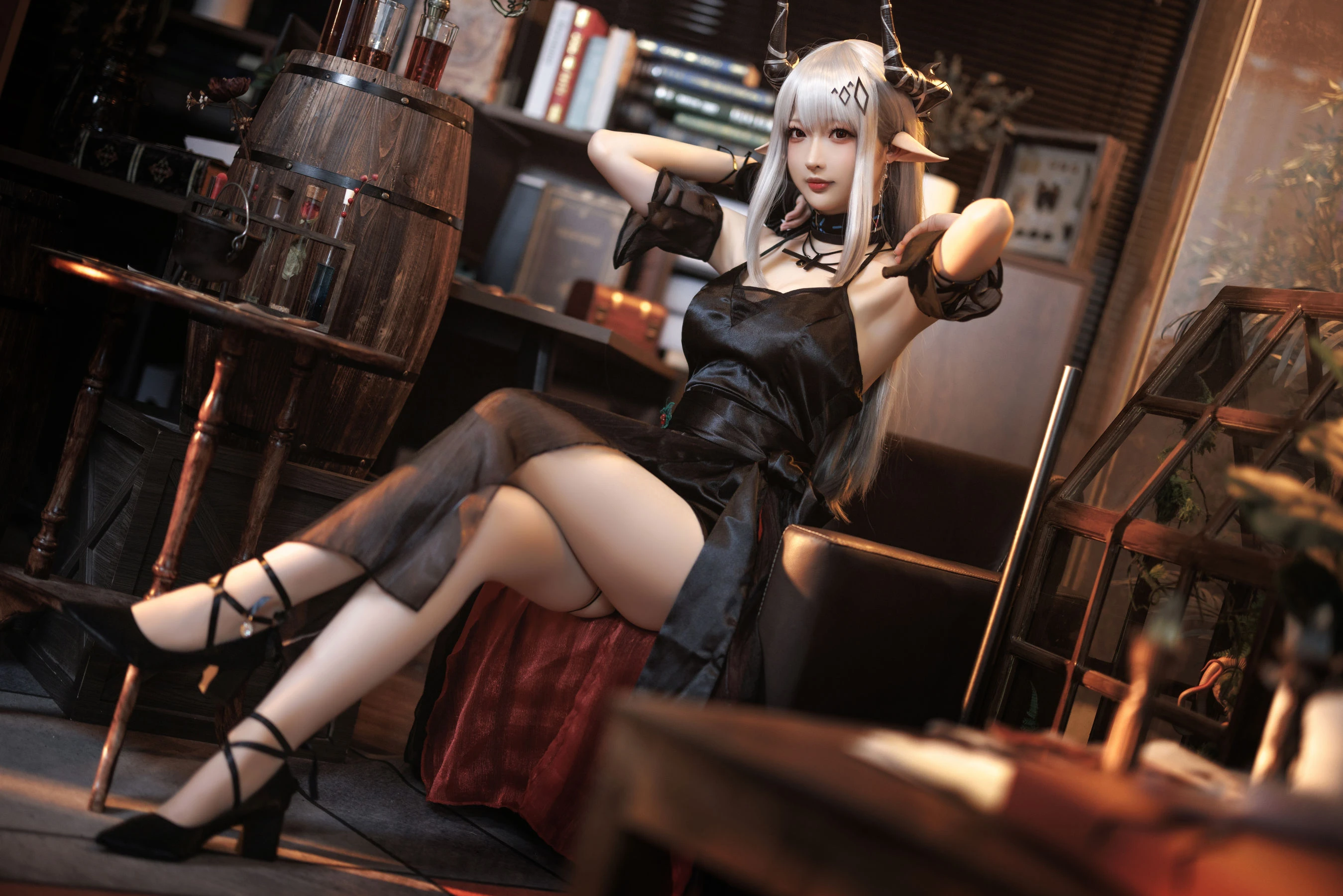 Coser小姐姐南宫 – 泥岩 礼服插图4
