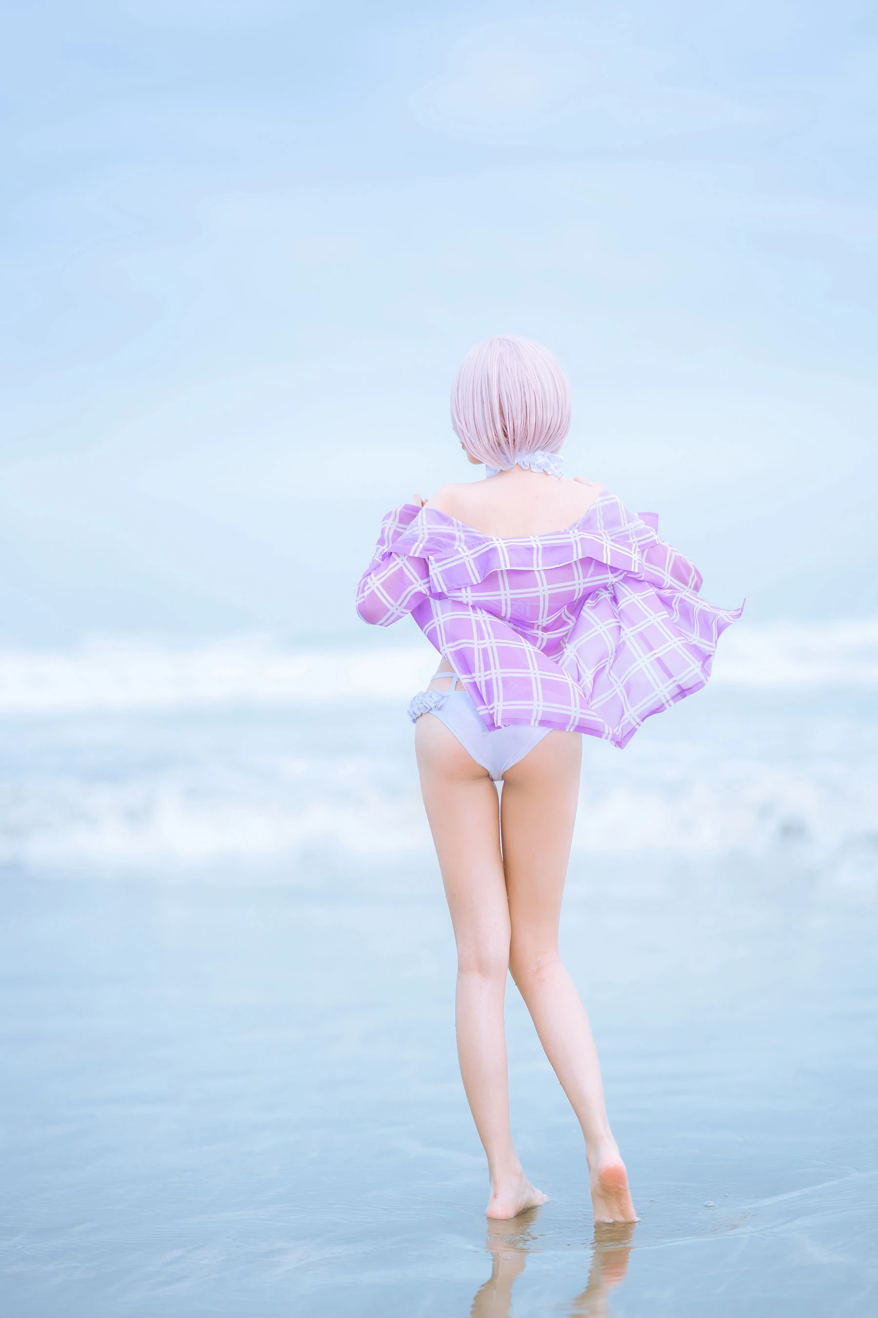 动漫博主果咩酱w – 海边玛修插图7