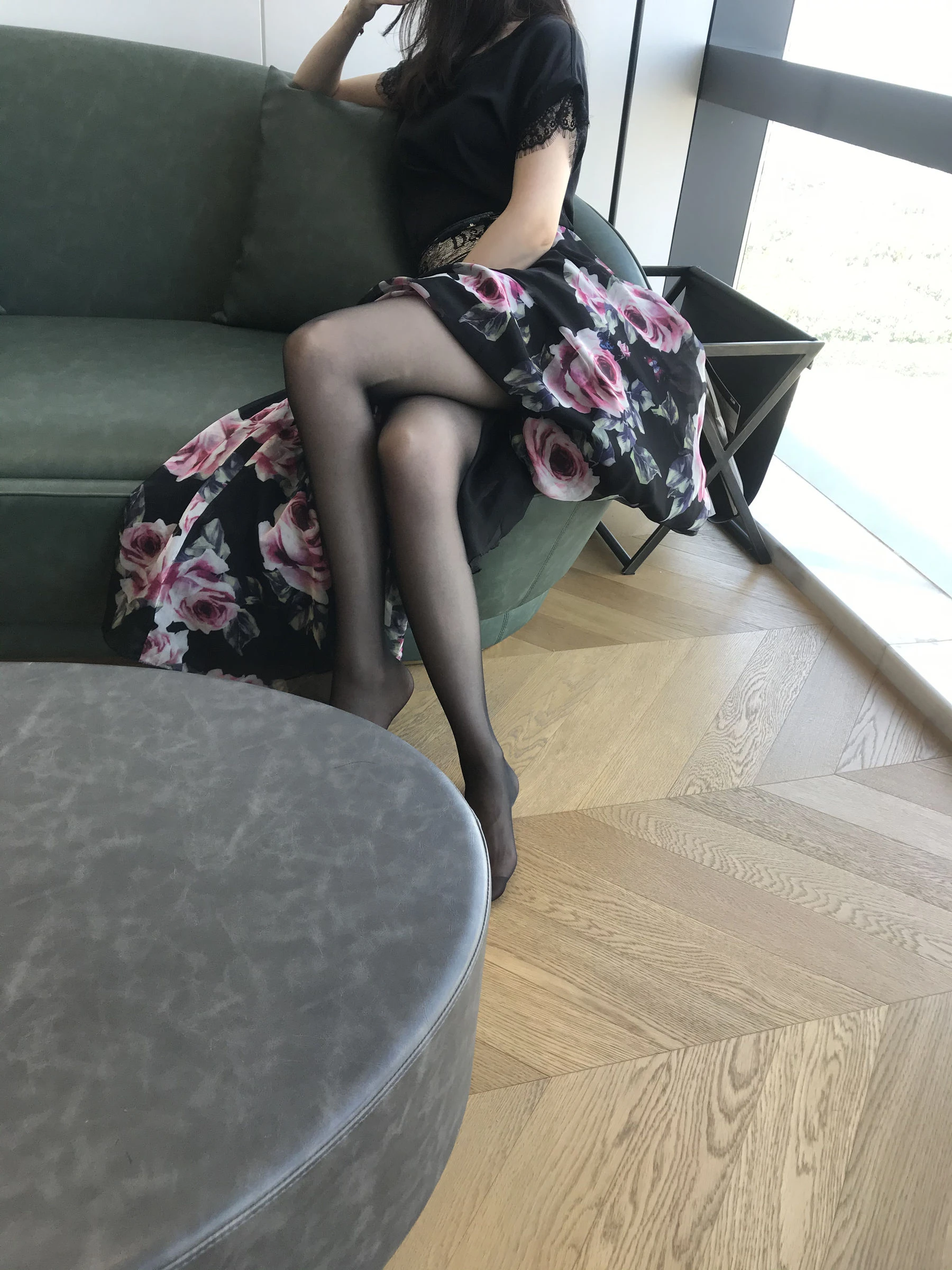 丝足博主麋鹿_Monroe 2020.08.07 奔放牡丹插图2