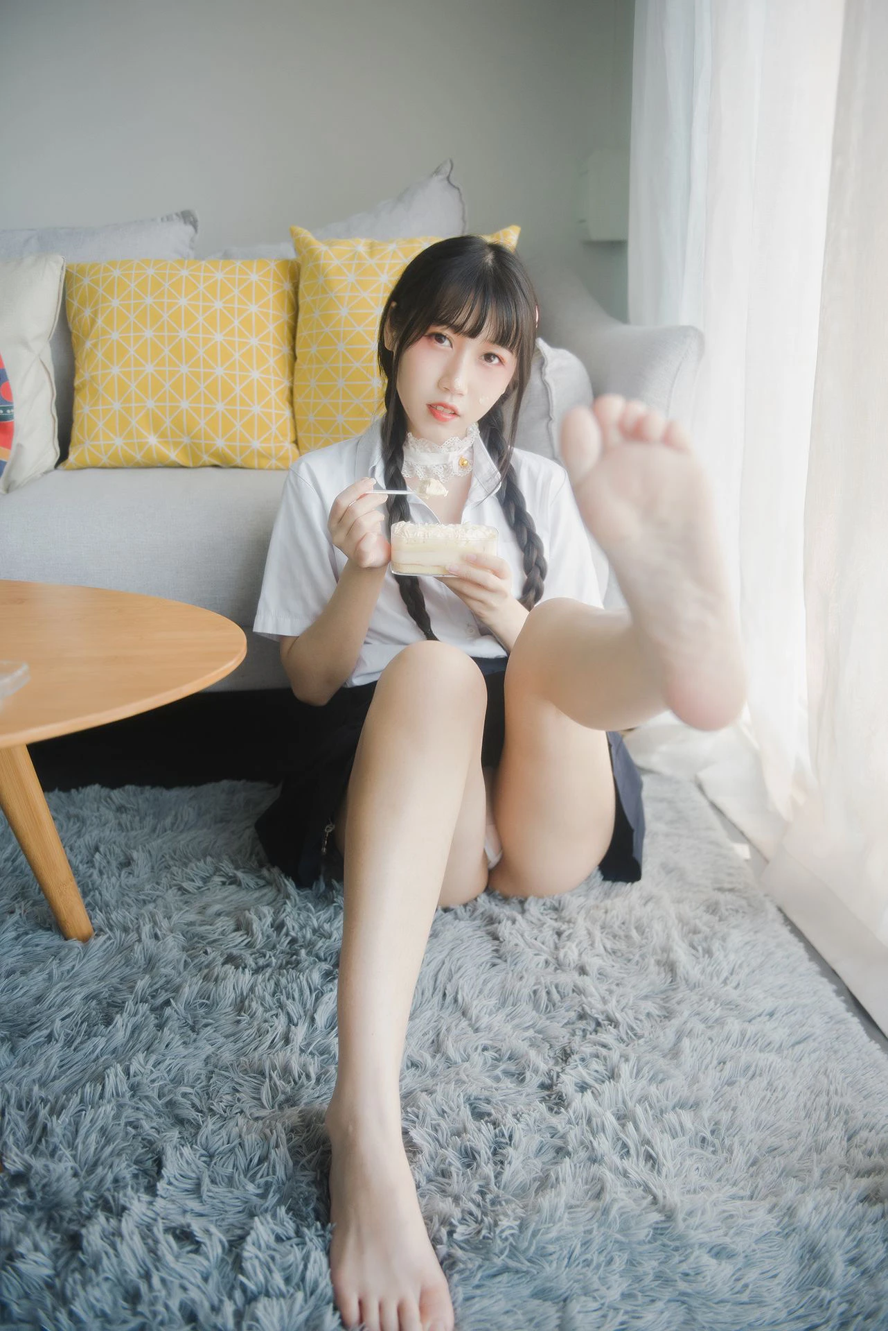 微博人气Coser不呆猫 – 奶油少女插图5