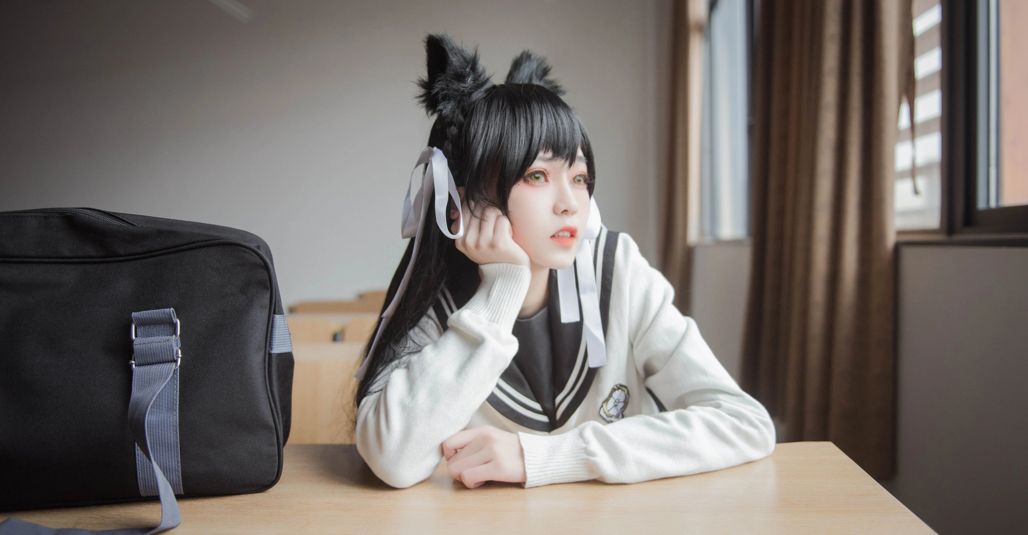 小妖精你的负卿 – 爱宕制服插图6
