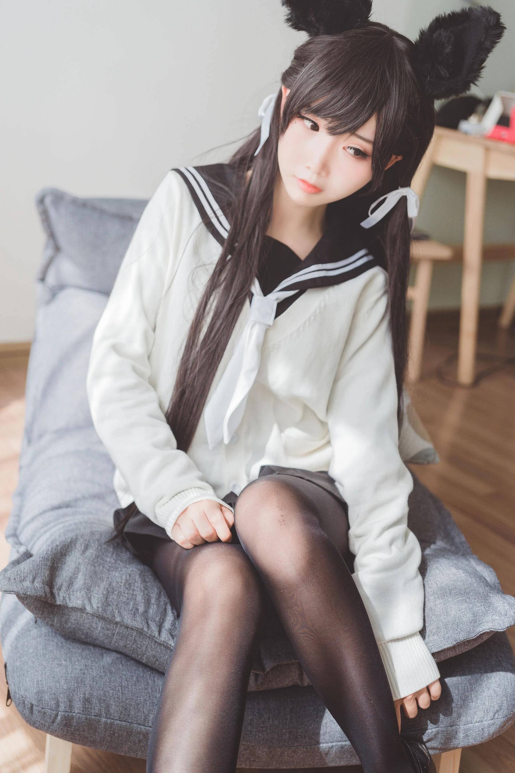 可爱人气Coser面饼仙儿 – 制服爱宕 [16P]插图4