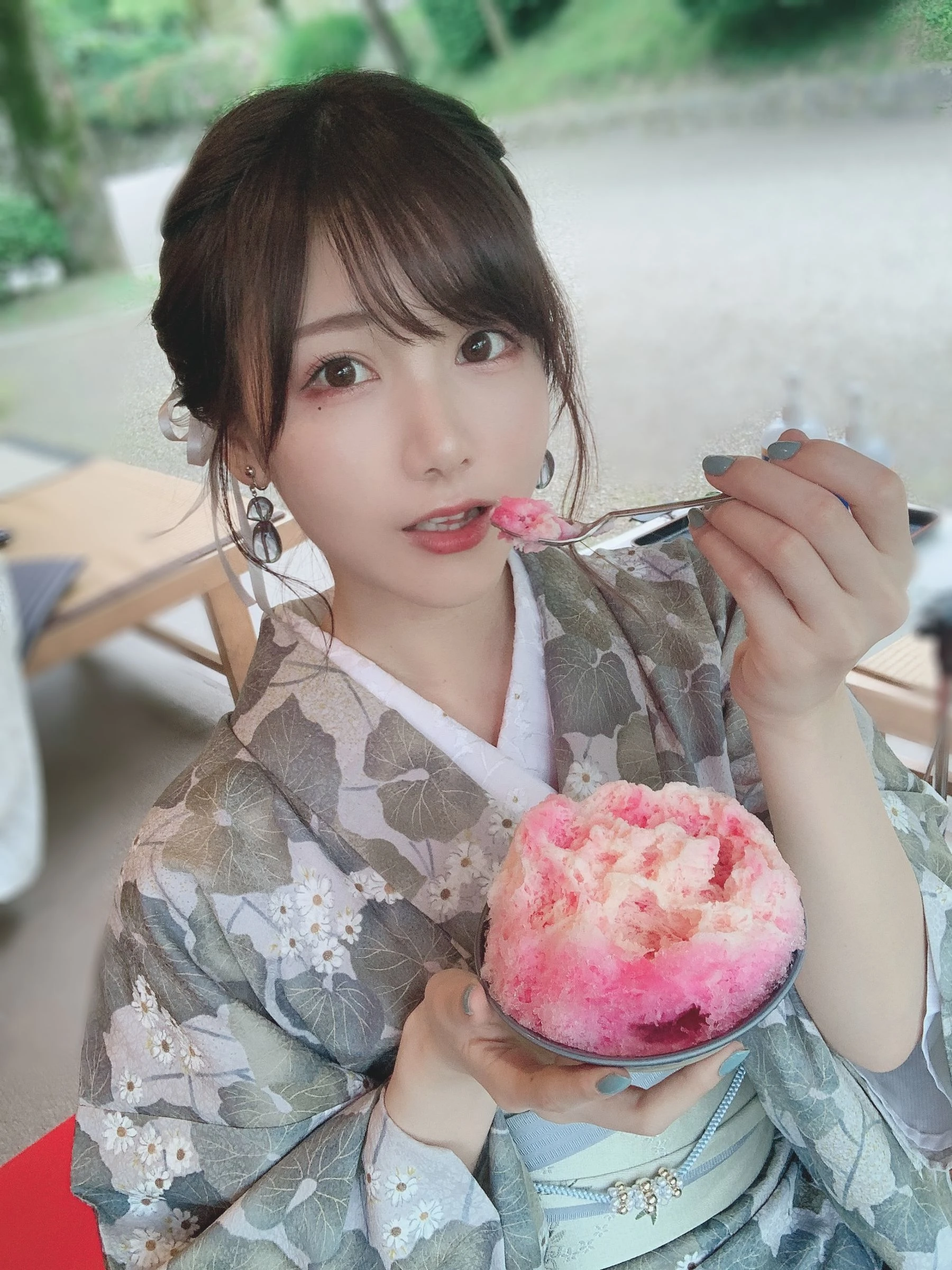 日本甜美COSERけんけん[fantia] 2020.08 夏和服插图4