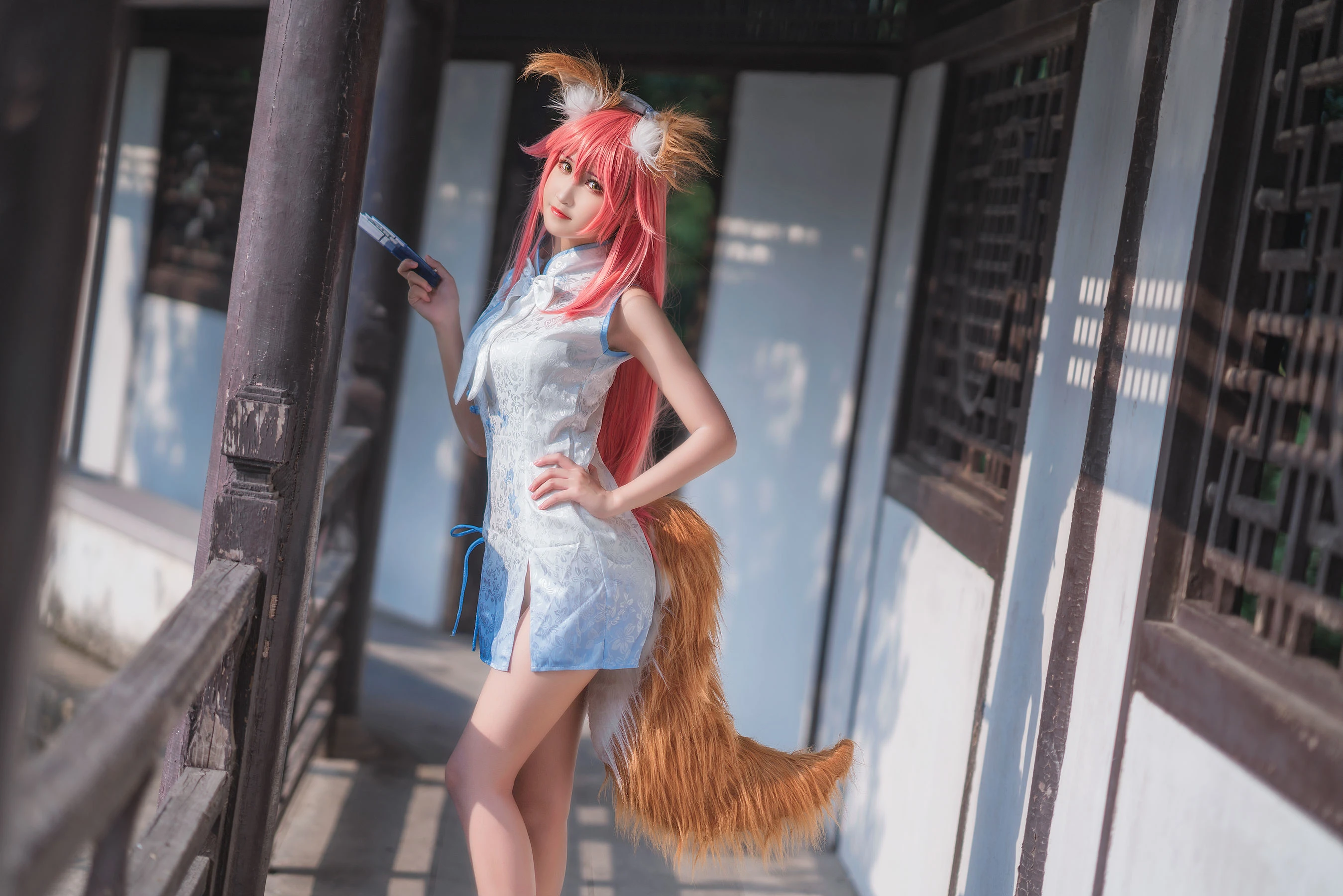 微博妹子三度_69 旗袍玉藻前 [41P]插图5