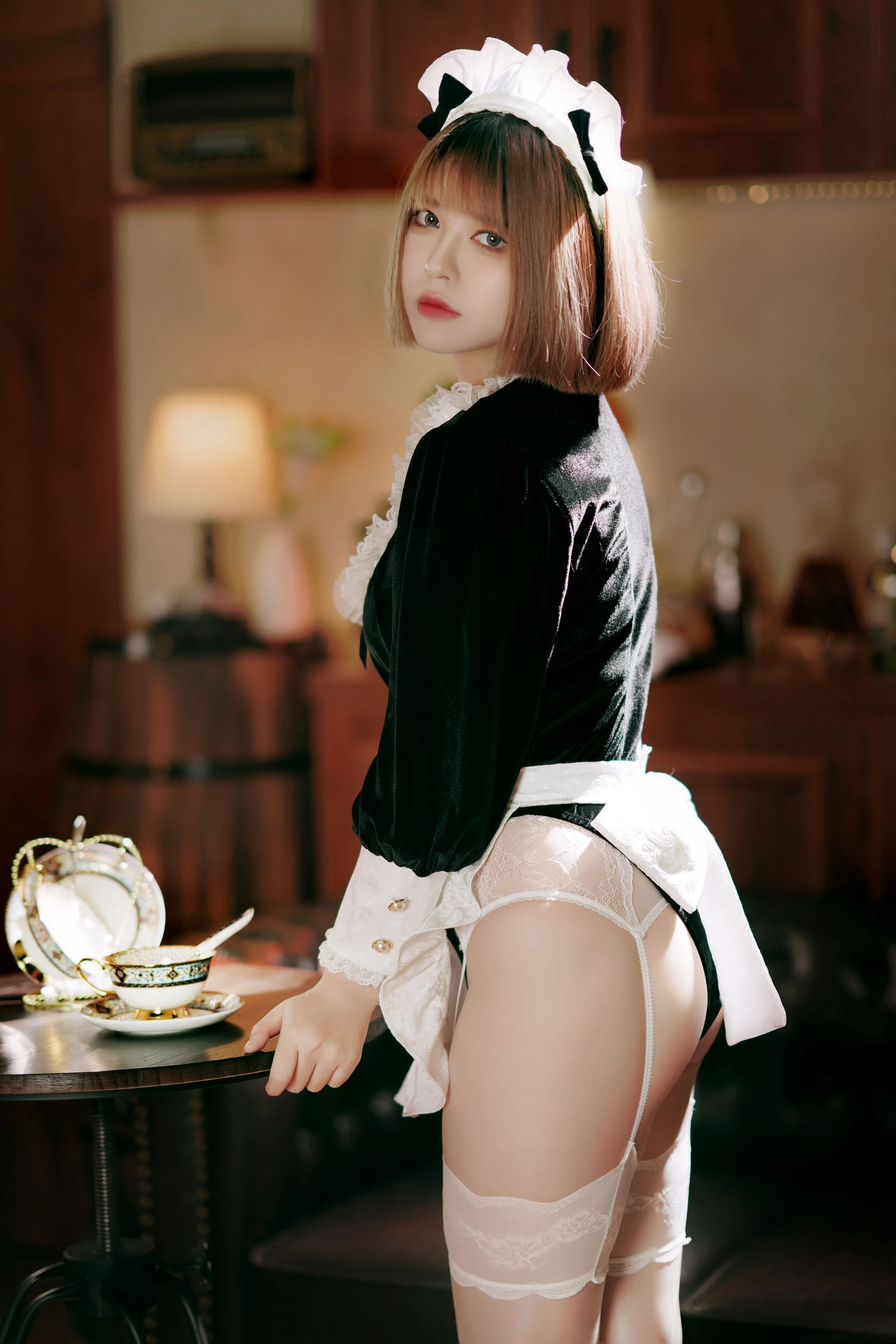 半半子 – 来一份下午茶吧 [77P]插图3