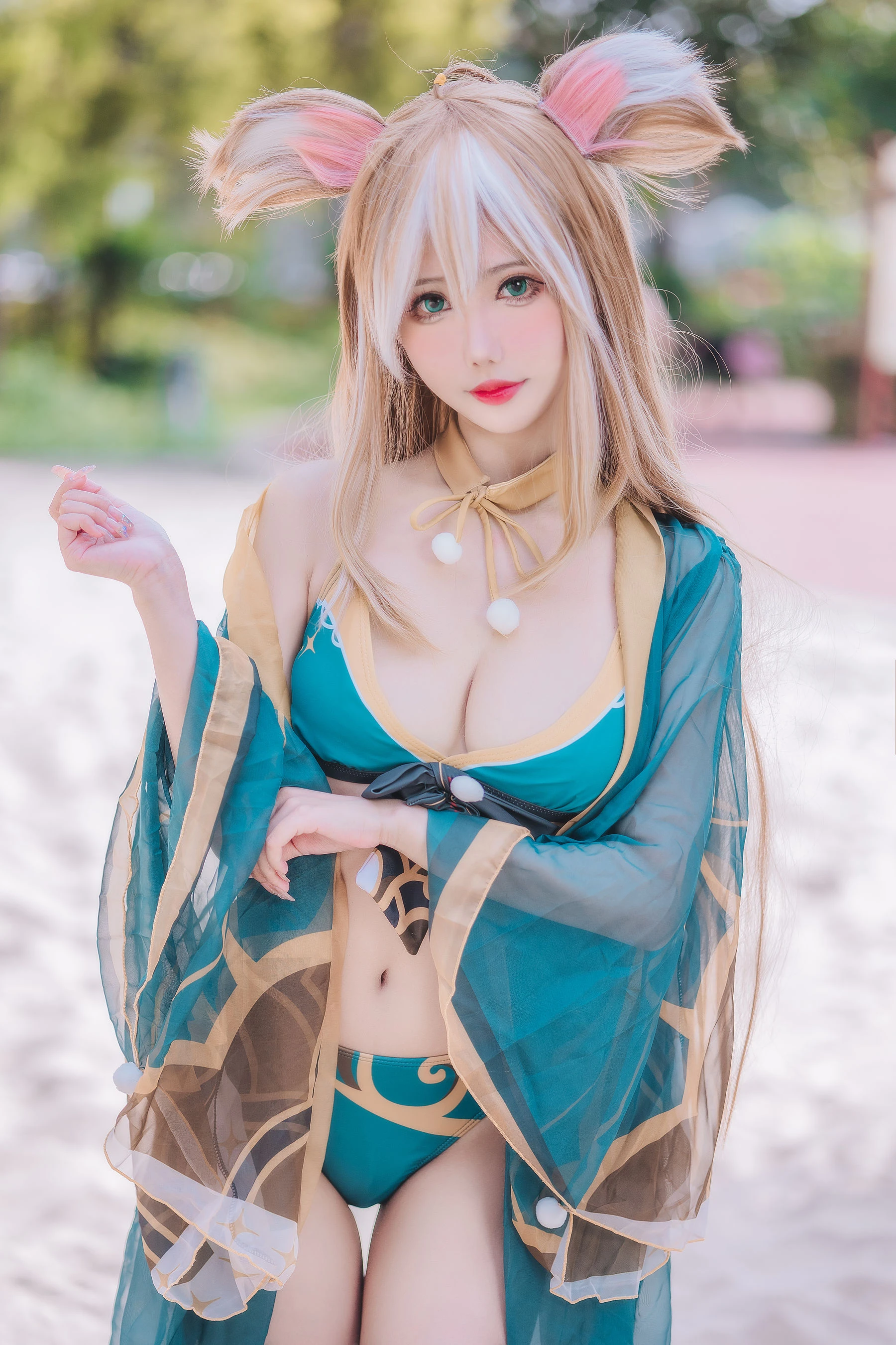 仙女月 – 泽月希娜小姐泳装插图6