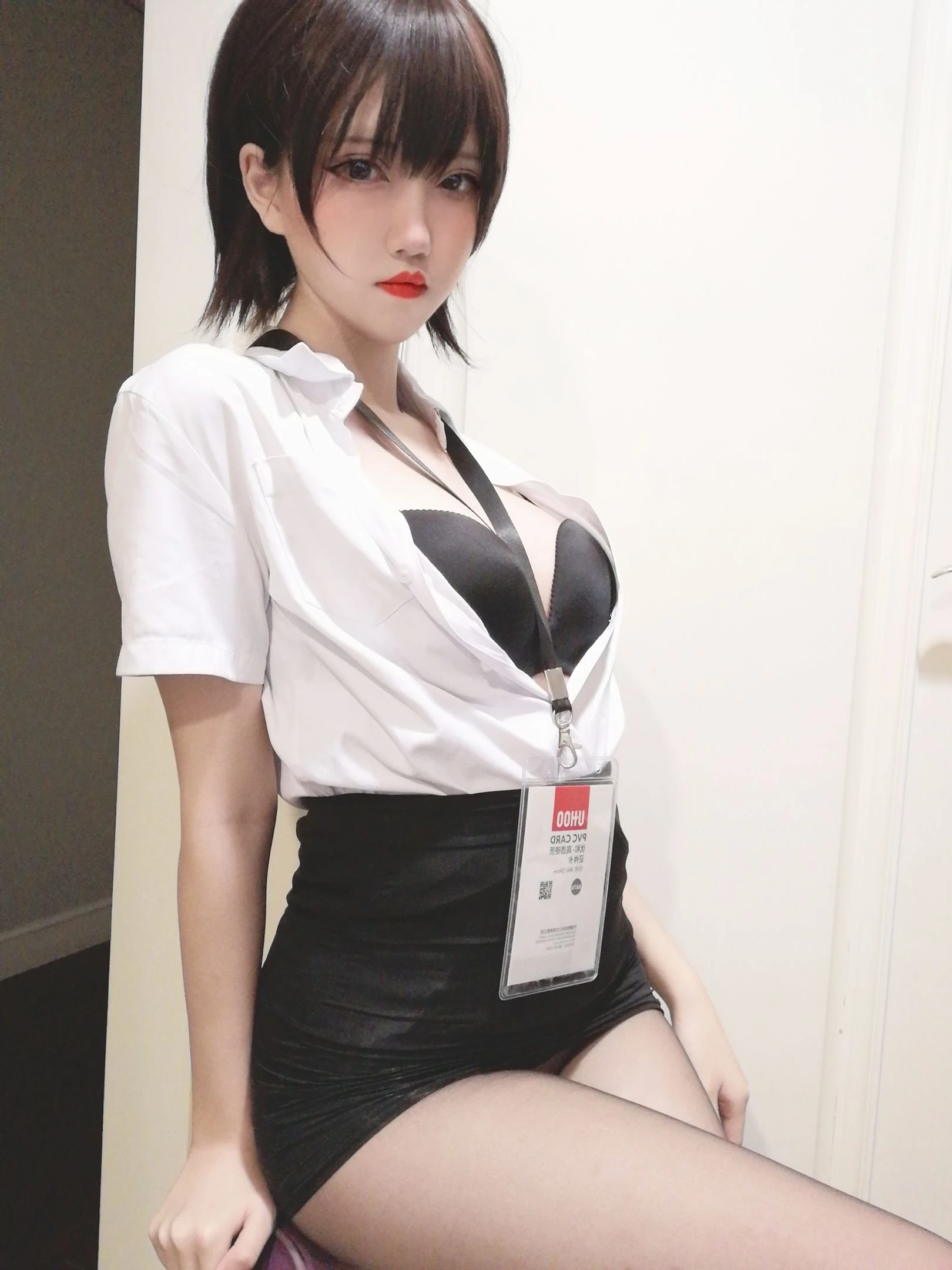鬼马少女阿薰kaOri 黑丝OL插图3