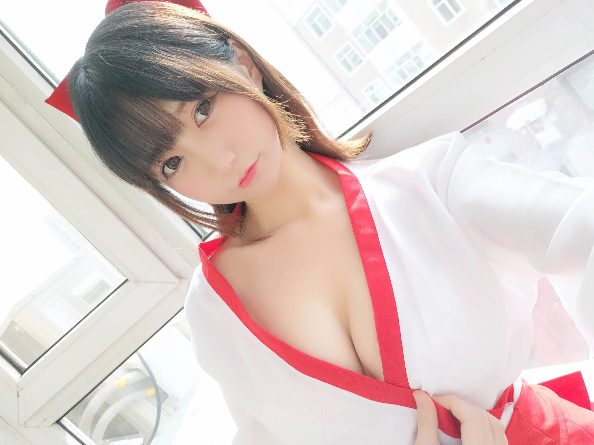 NAGISA魔物喵[fantia] かわいい巫女さん!!(′?｀)?插图2