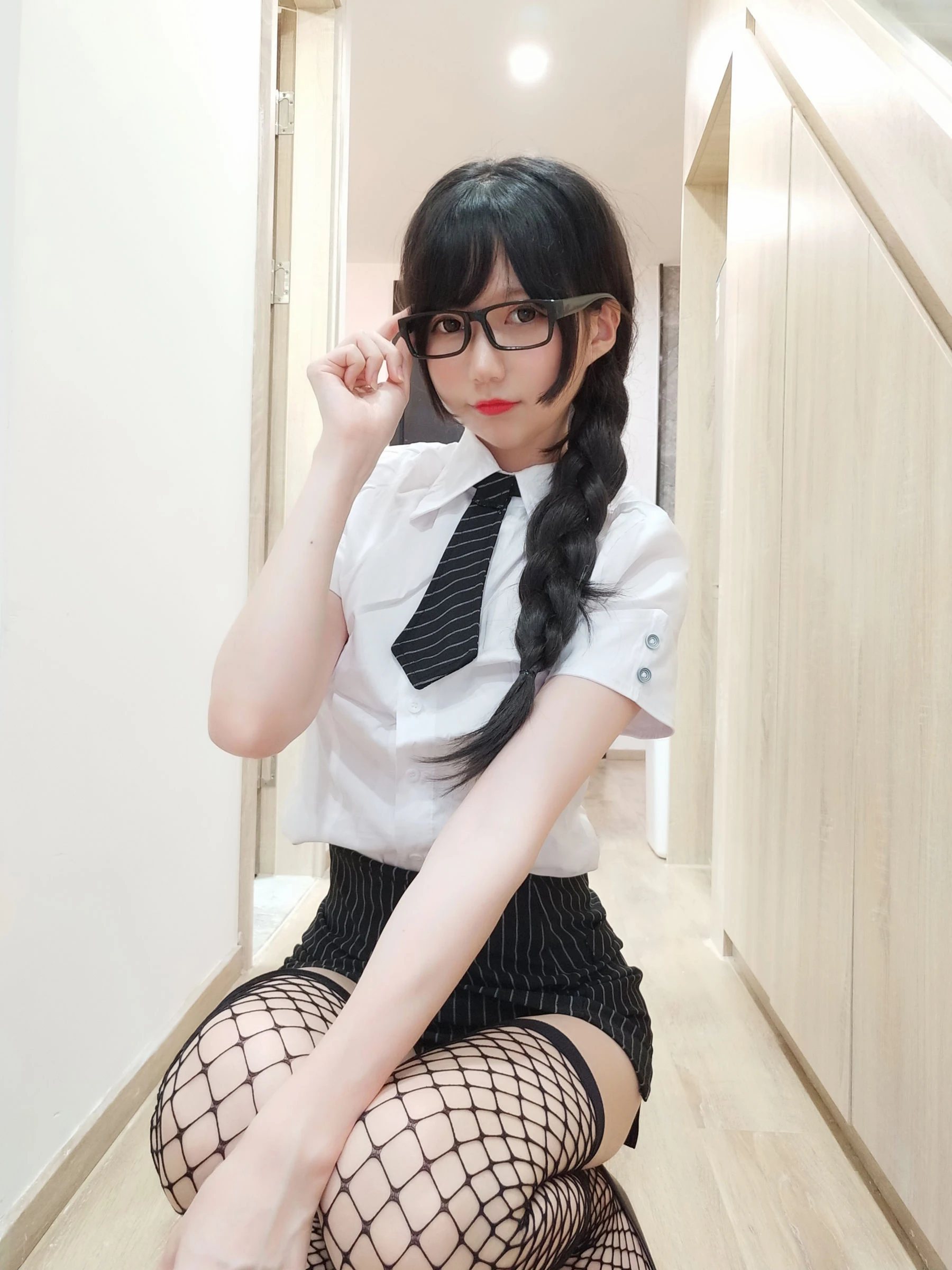 NAGISA魔物喵[fantia] – 黑丝网袜ol~~~插图6