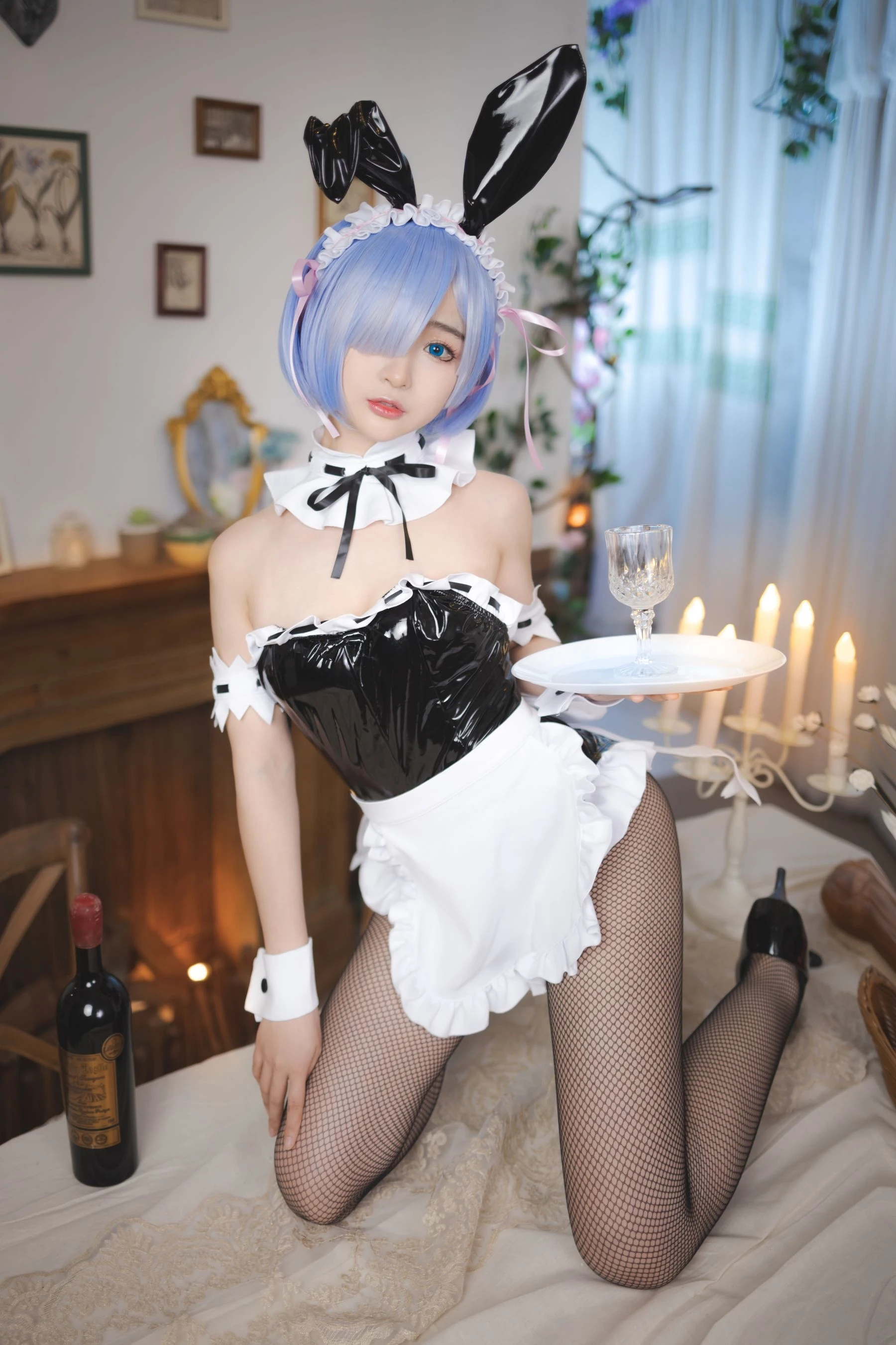 桜井宁宁 – 蕾姆兔女郎 [34P]插图2