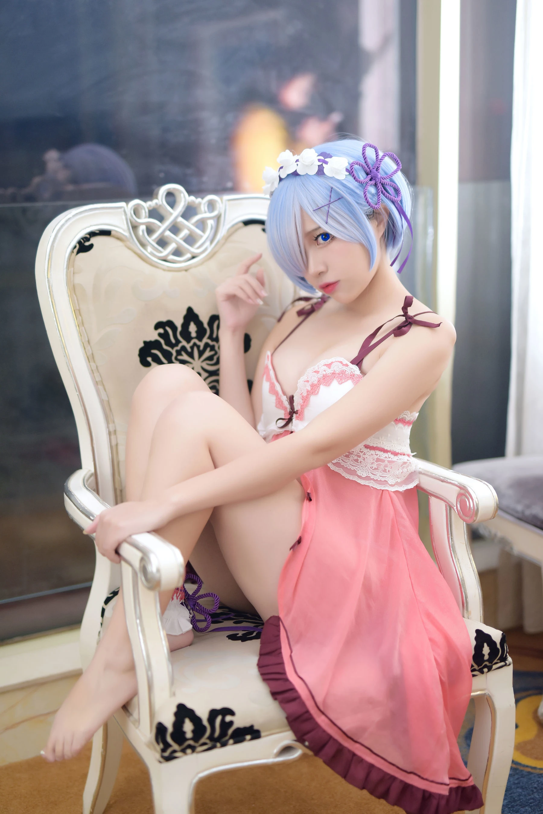 人气Coser二佐Nisa 蕾姆插图4