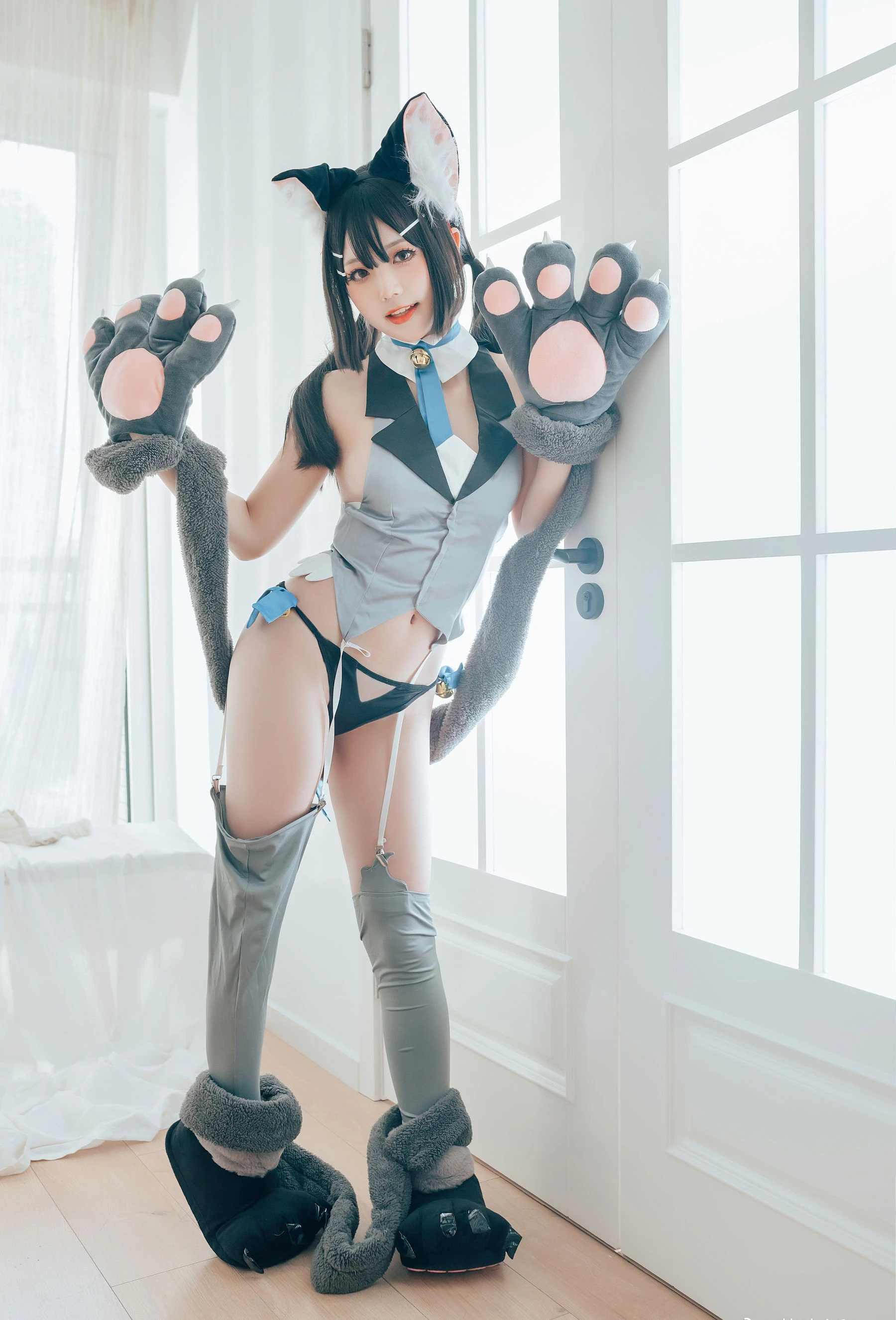 微博萌妹蓝小沂KiKi – 猫娘 [7P]插图2