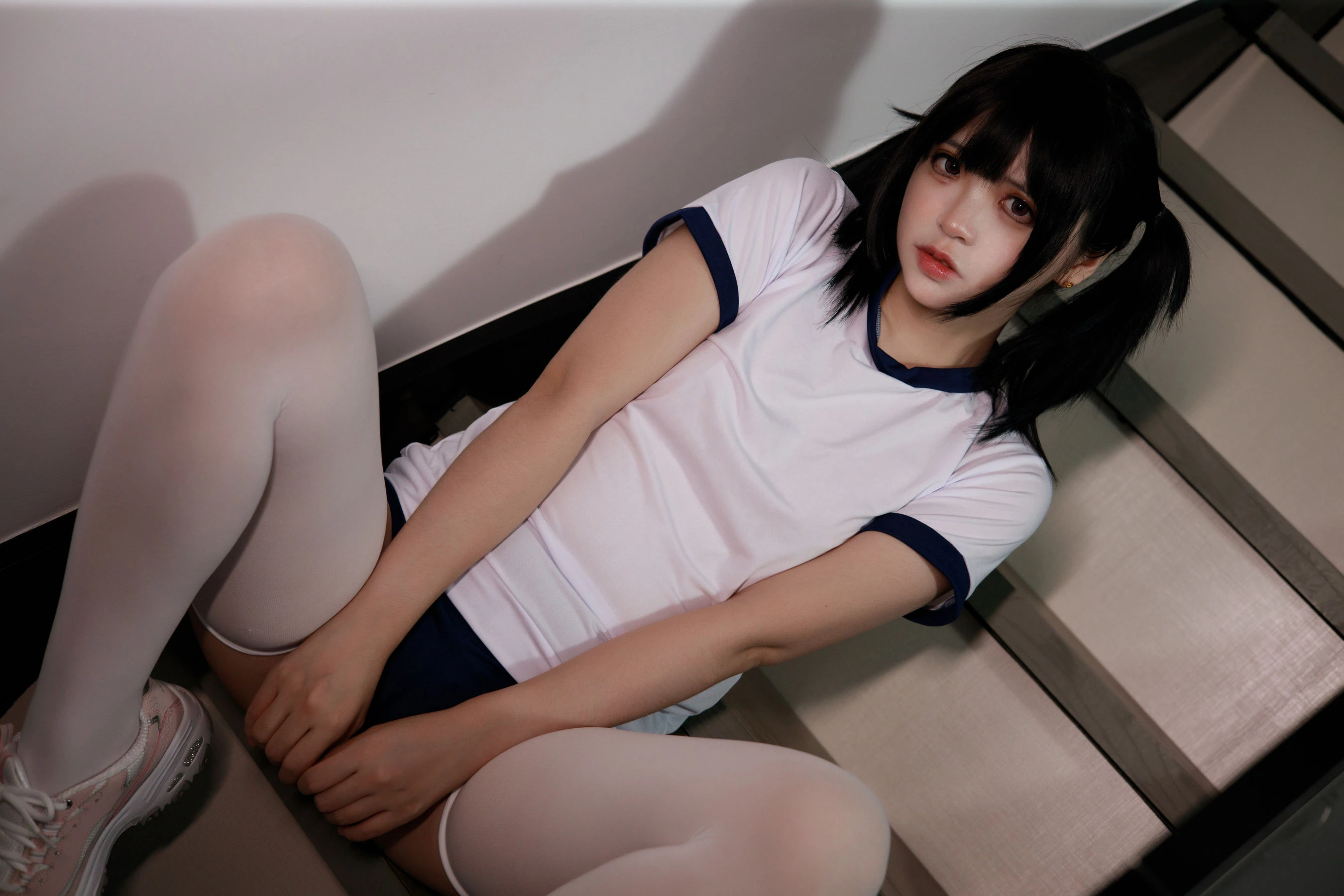 疯猫ss – 白色情人节福袋 体操服插图2