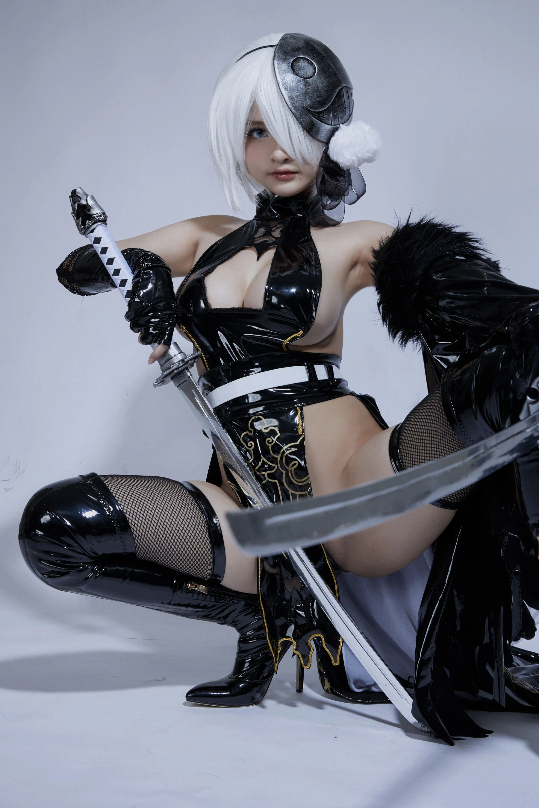 Azami福利 – 2B Shinobi插图5