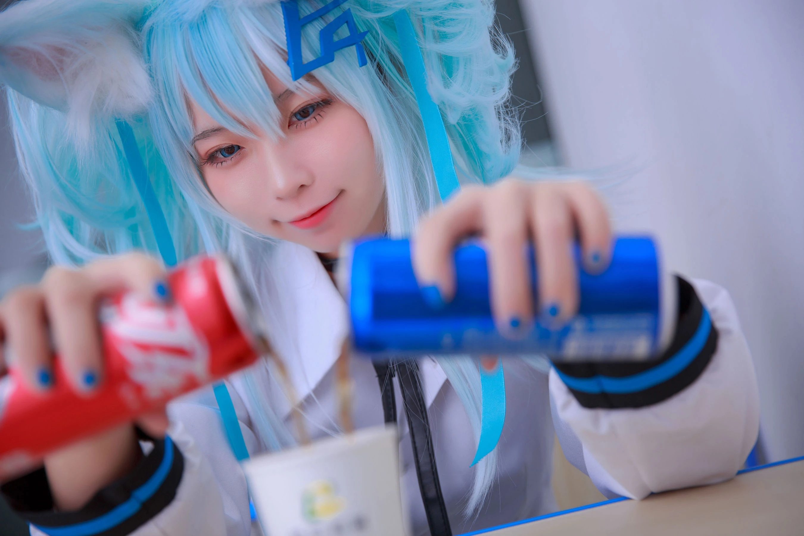动漫博主G44不会受伤 – 少女前线 PA15校服插图2