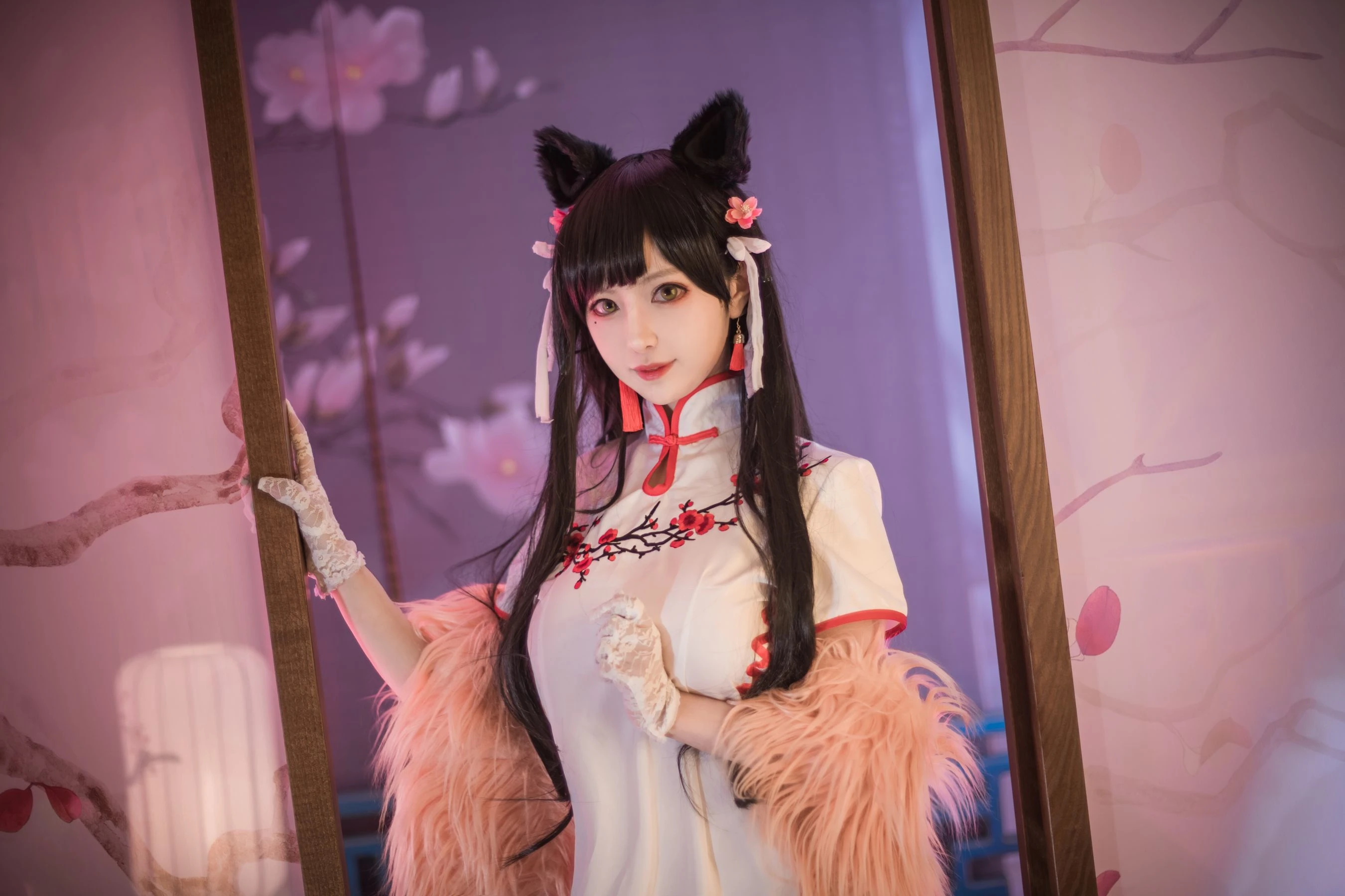 Shika小鹿鹿 – 爱宕旗袍插图8