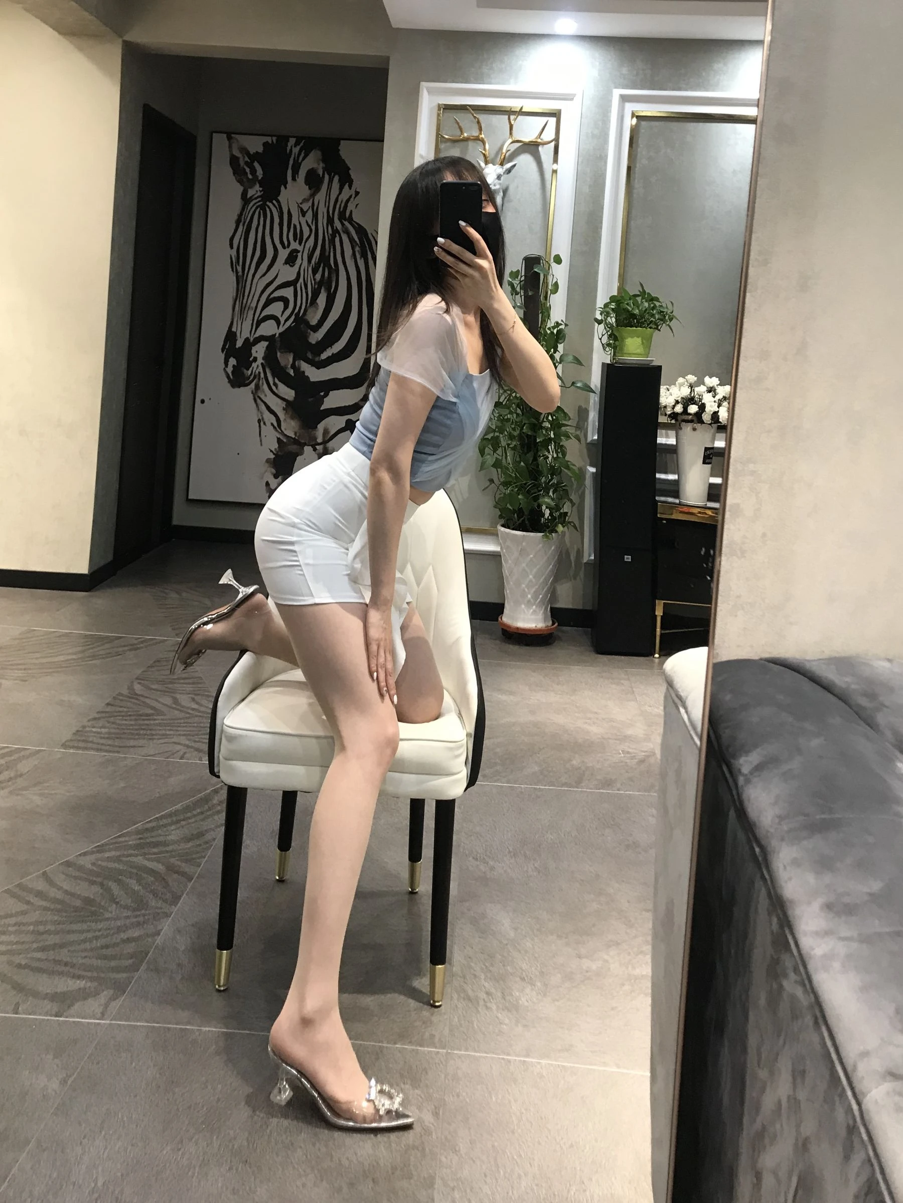 丝足博主麋鹿_Monroe 2020.05.28 情趣自拍插图2