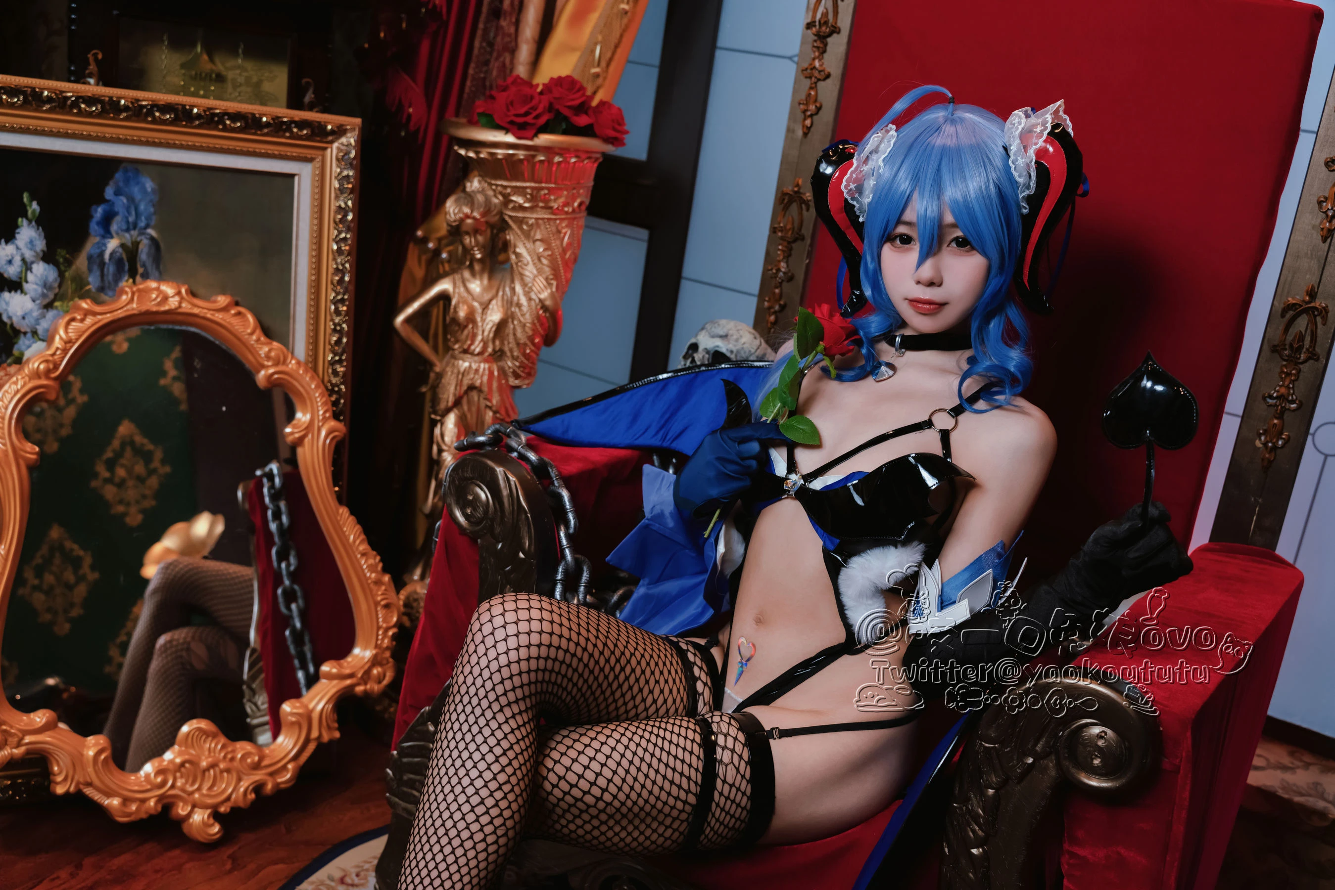 咬一口兔娘 – 甘雨魅魔 [40P]插图3