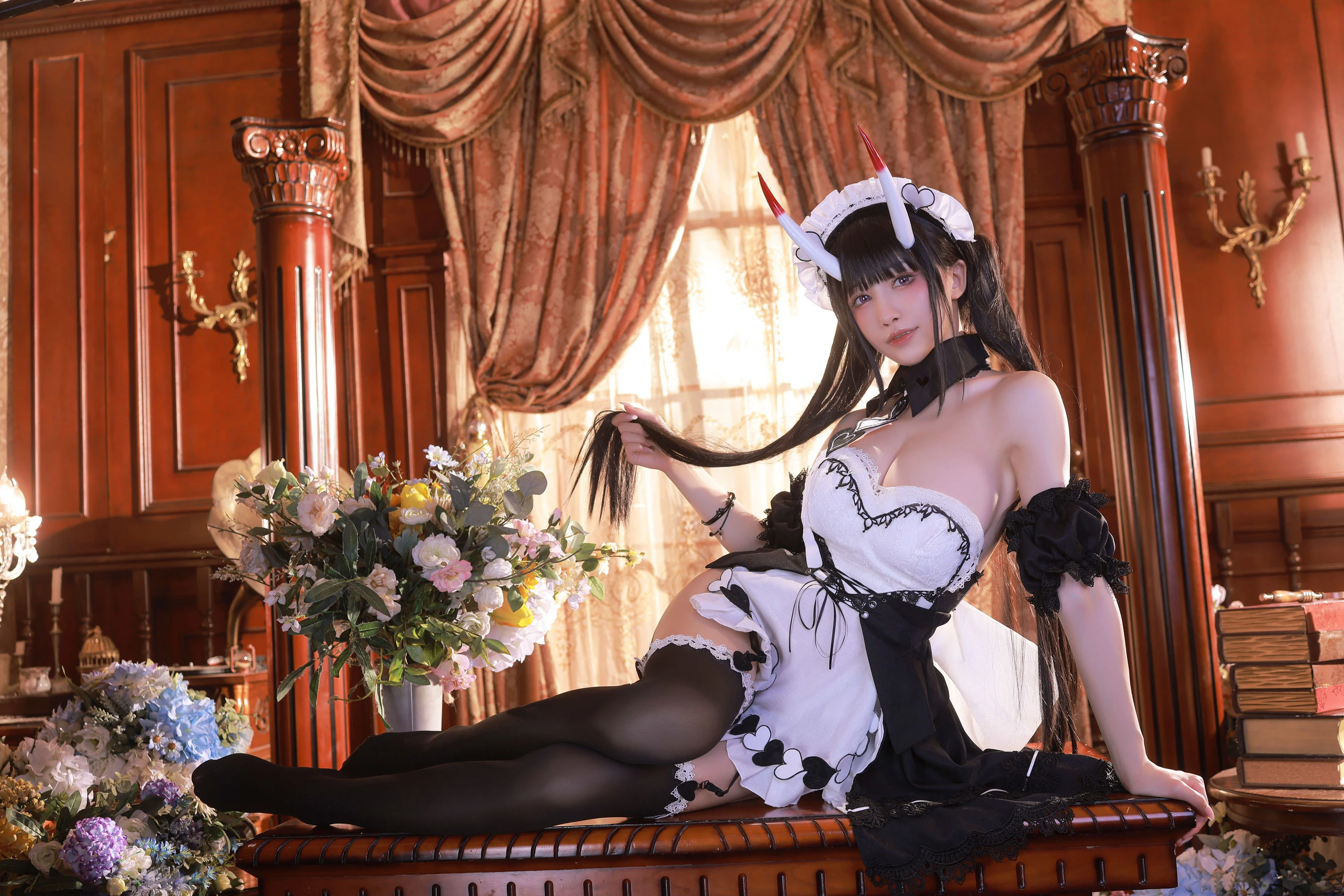动漫博主水淼aqua – Noshiro maid [61P]插图6