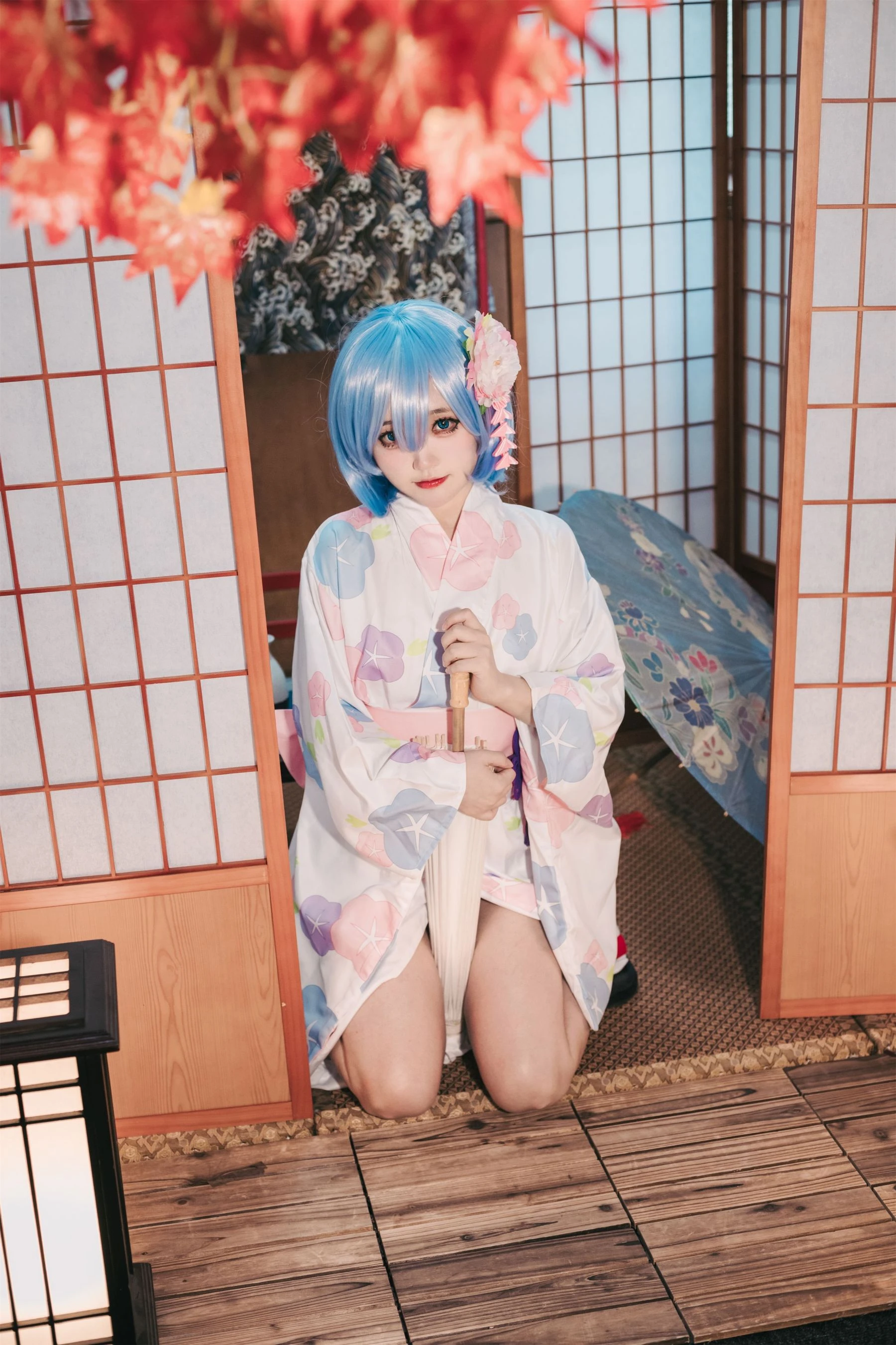 神沢永莉 – 蕾姆和风 [47P]插图3