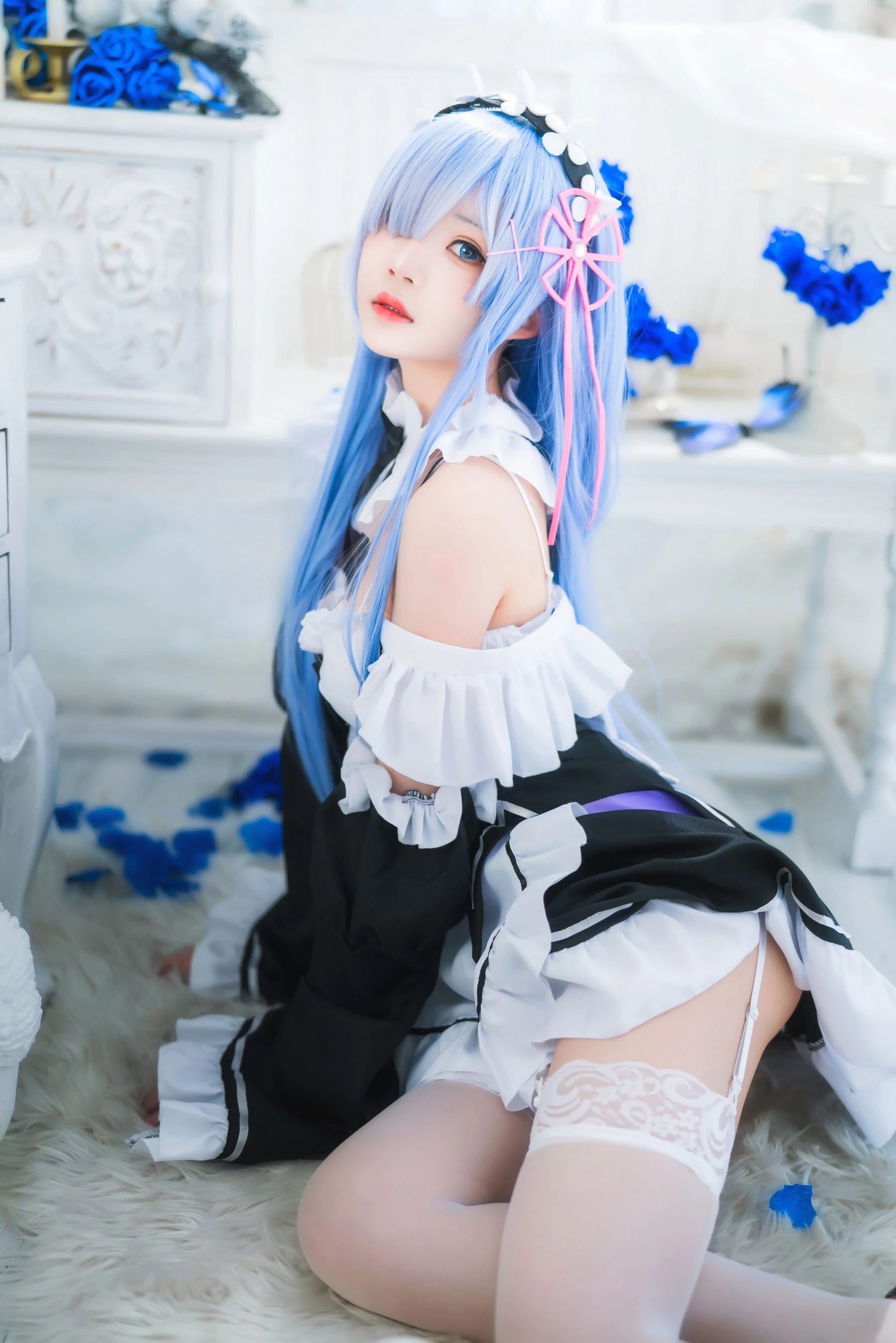 桜桃喵 – 长发蕾姆插图8