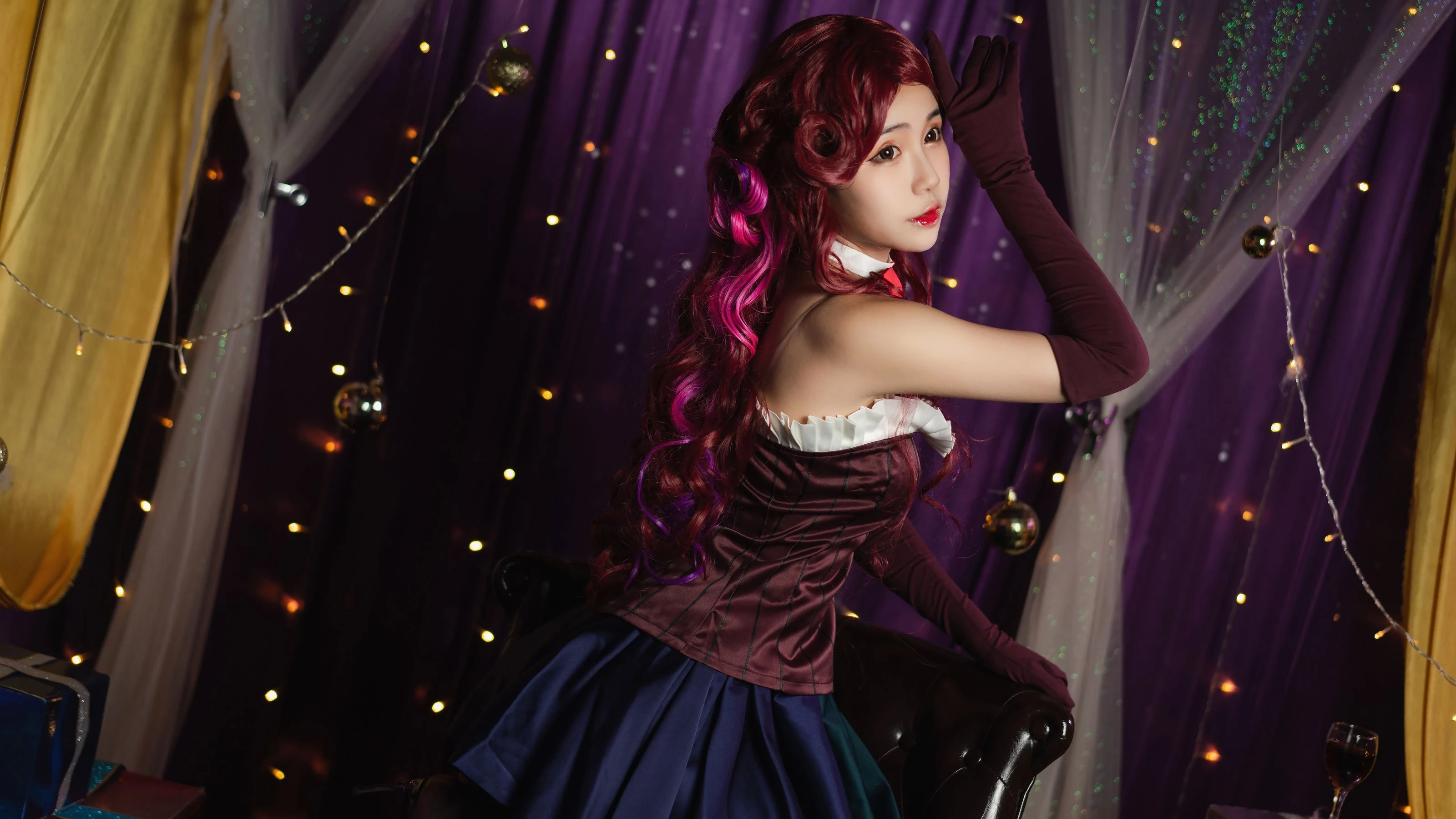 The Vagrant Cosplay Album – Joean-夜夜《舞女》高清在线免费欣赏–微密图社-微密图社