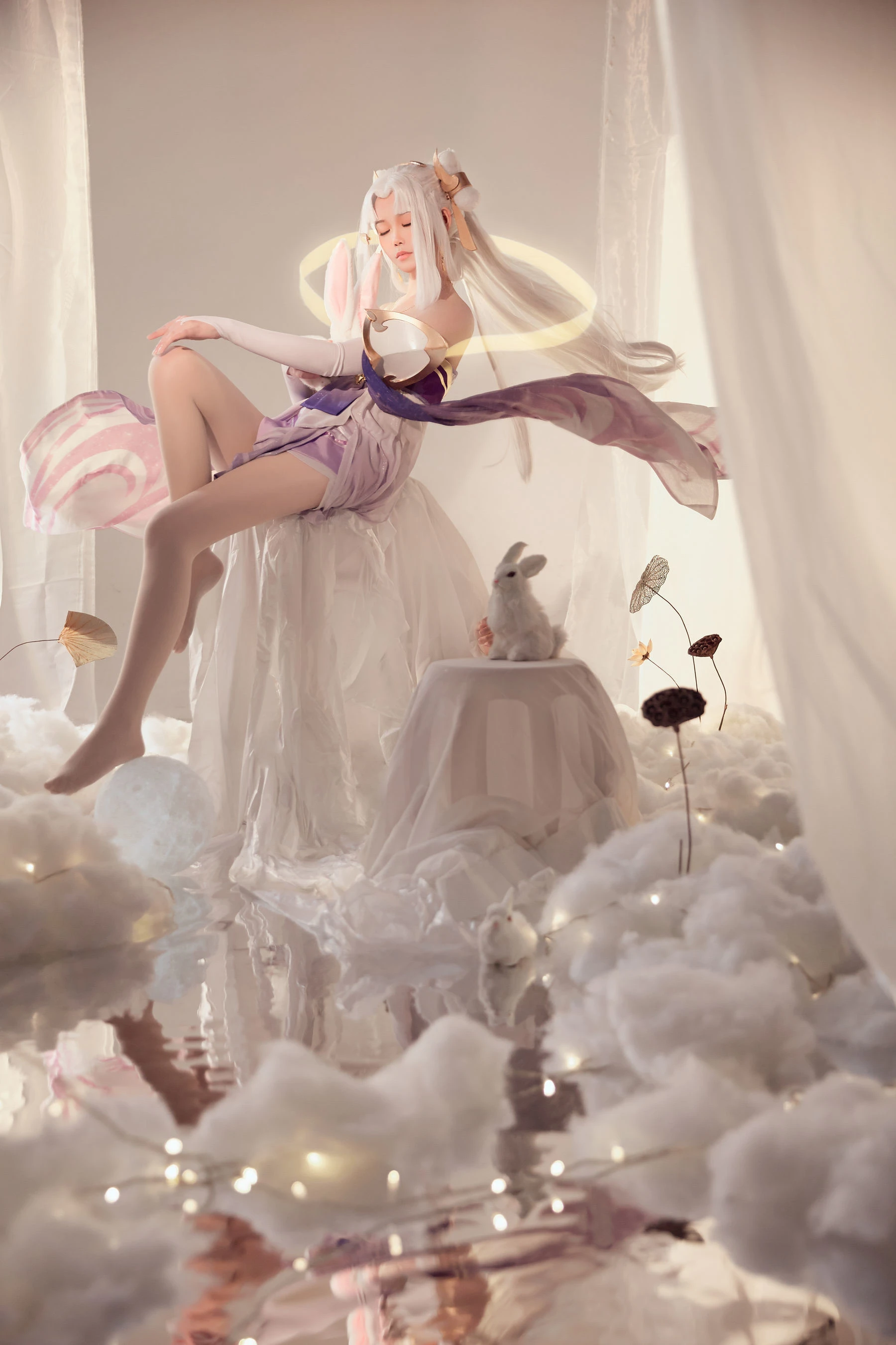 人气coser戚顾儿MIKI 王者荣耀 嫦娥插图4