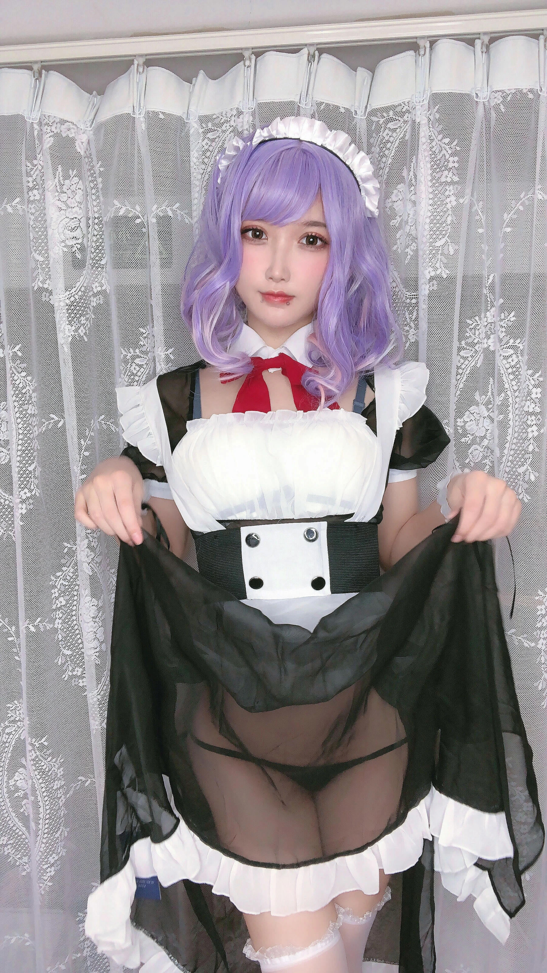 动漫博主阿包也是兔娘 – 女仆插图1