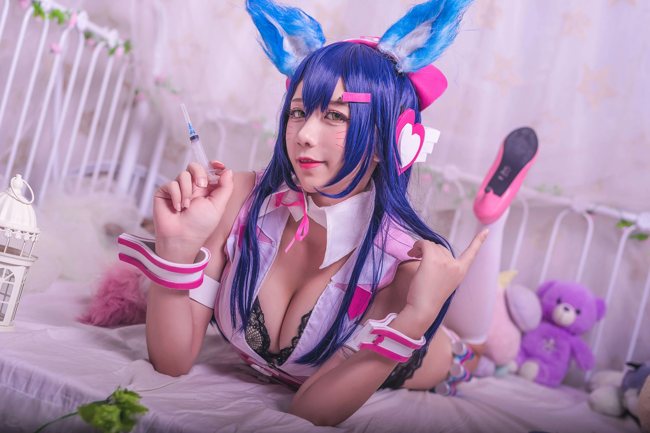 动漫博主九曲Jean 阿狸护士服插图1
