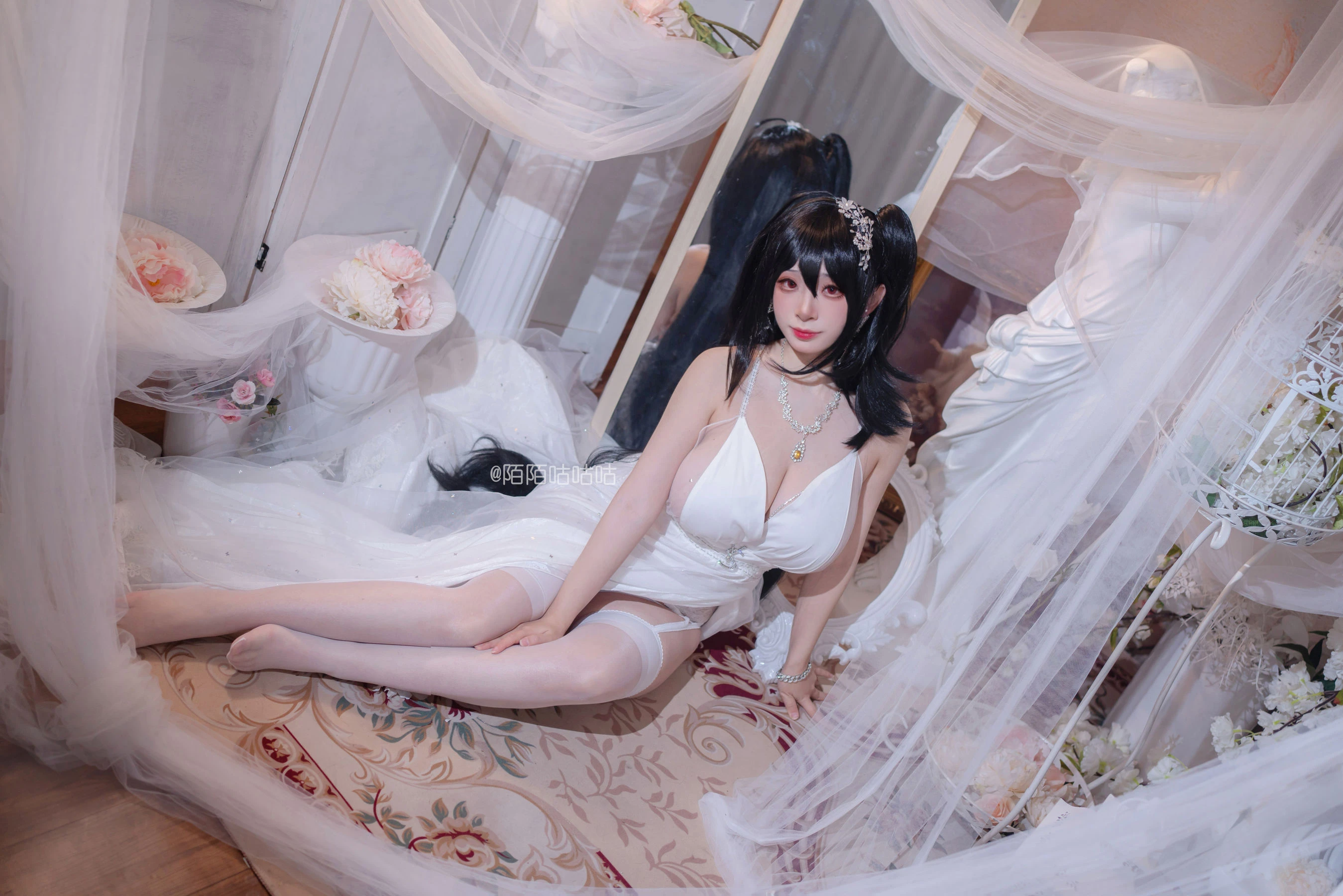 Cosplay美女韶陌陌 – 大凤 婚纱高清在线免费欣赏–微密图社-微密图社