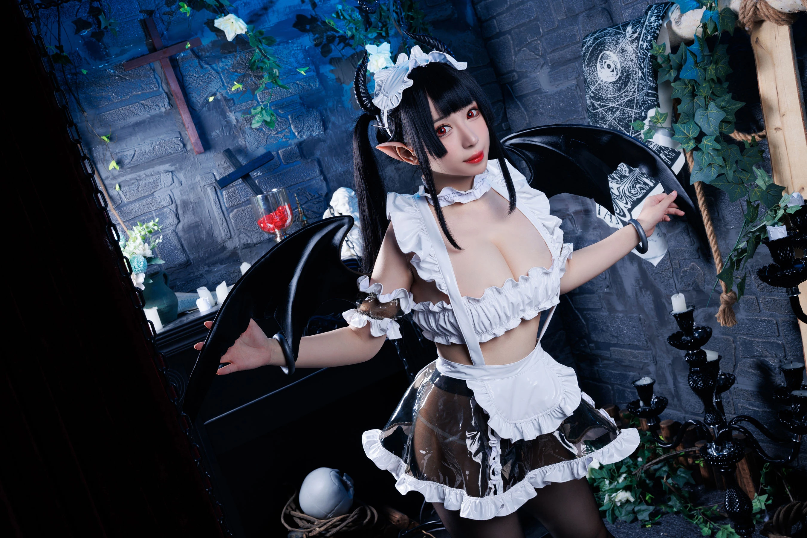 胡桃猫Kurumineko – 女仆吸血姬 [100P]插图3