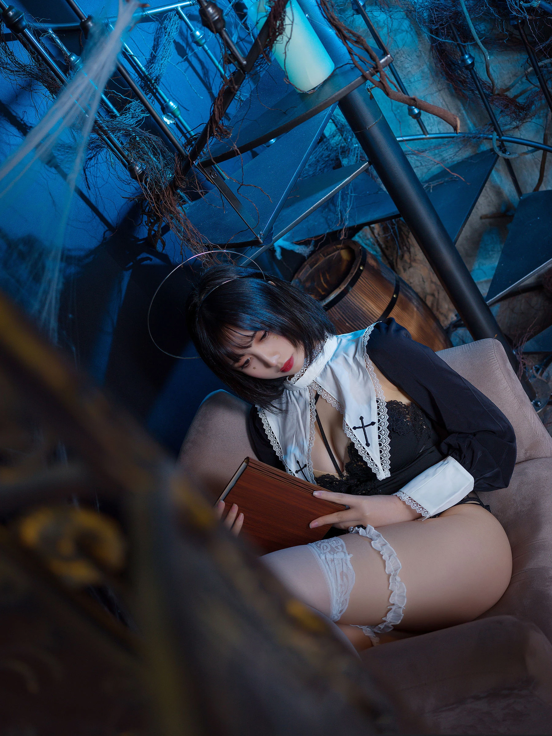 二次元少女念雪ww – 修女 [38P]插图3