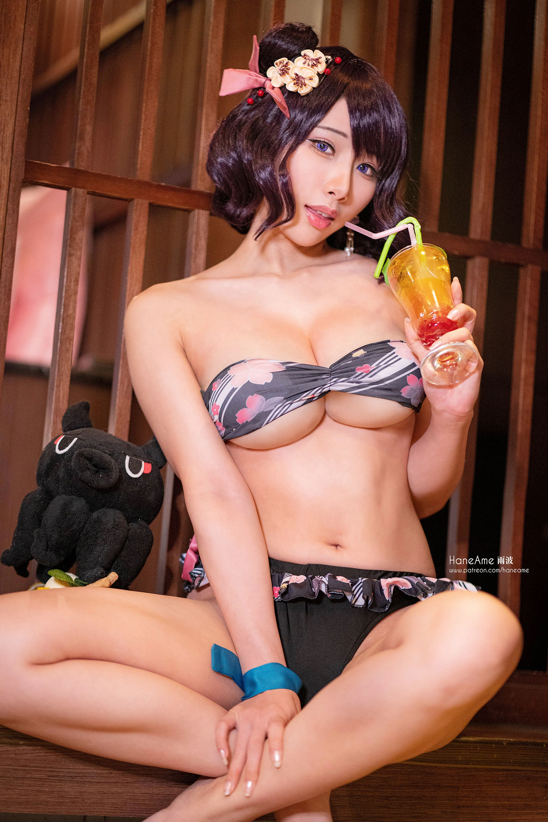 Hane Ame 雨波写真 – 北斋泳装插图4
