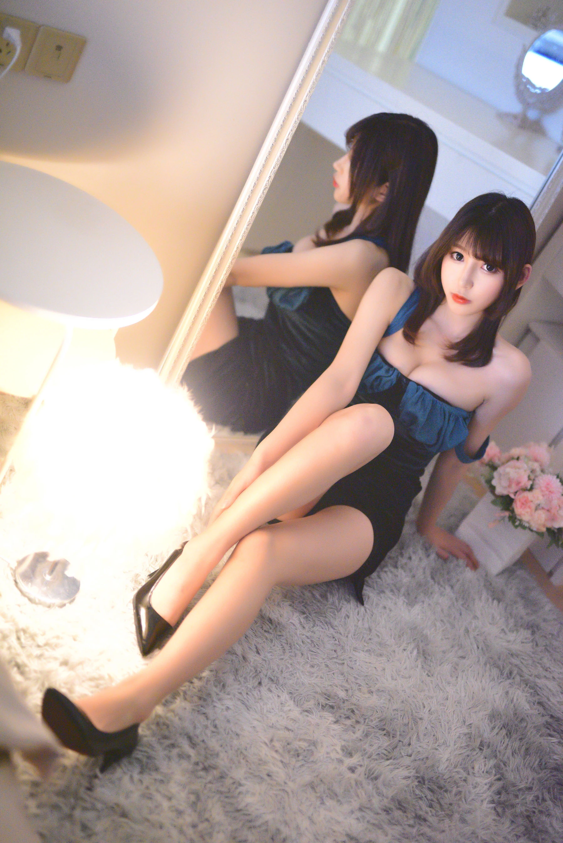 斗鱼主播w黑米粥w – 圣诞插图2
