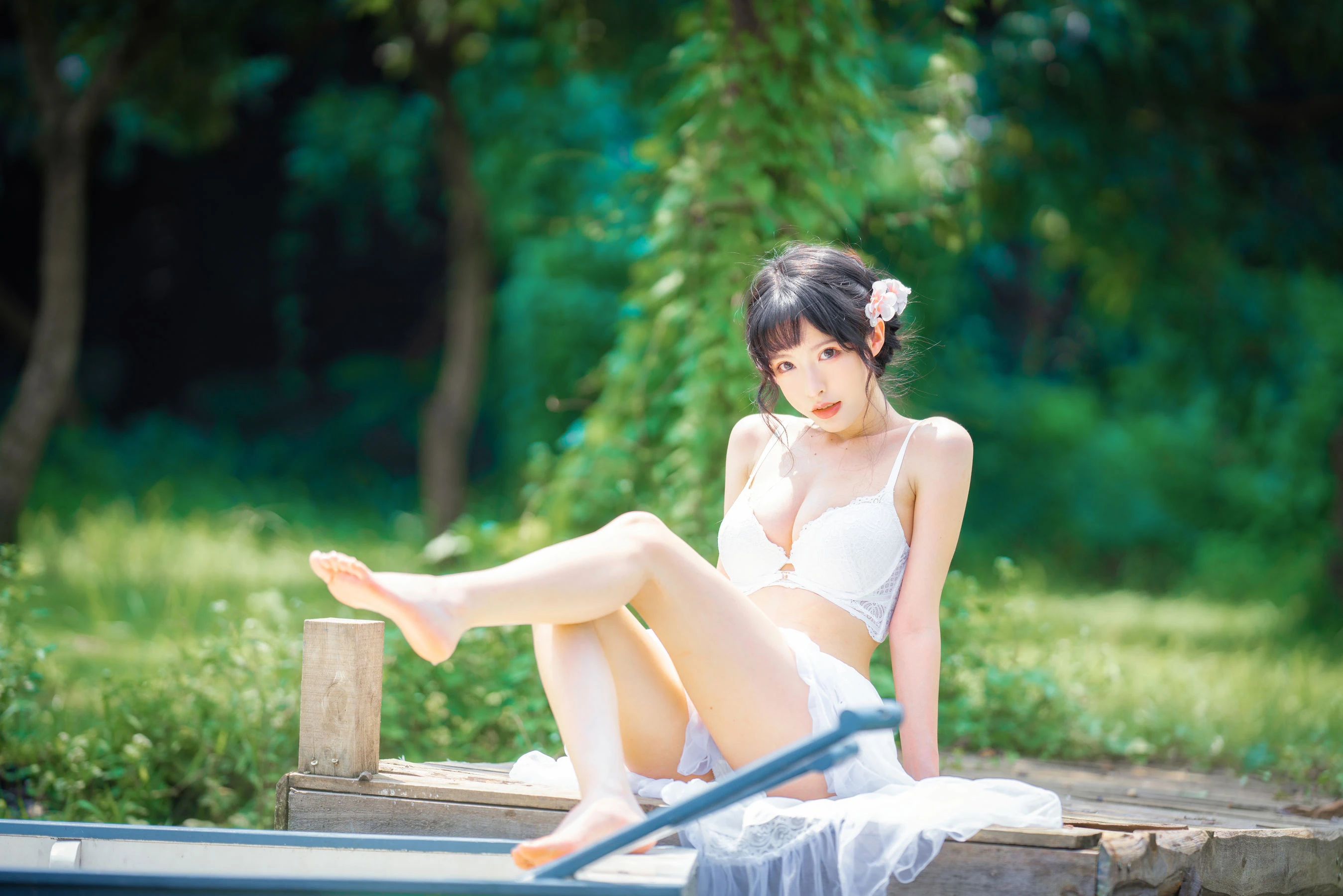 尤物清水由乃 – 蕾丝花园插图4