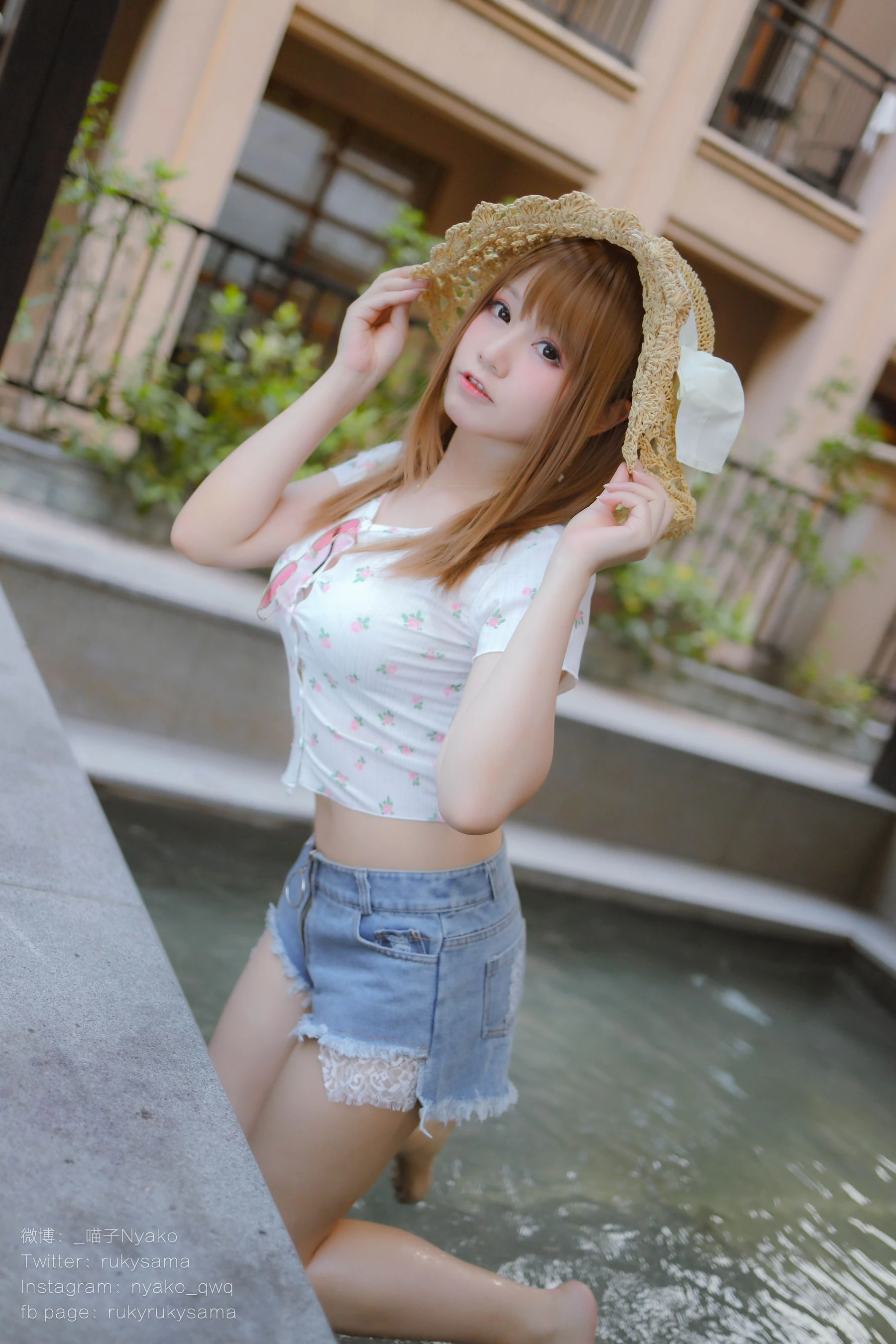萌妹子Nyako喵子 – 温泉旅行插图2