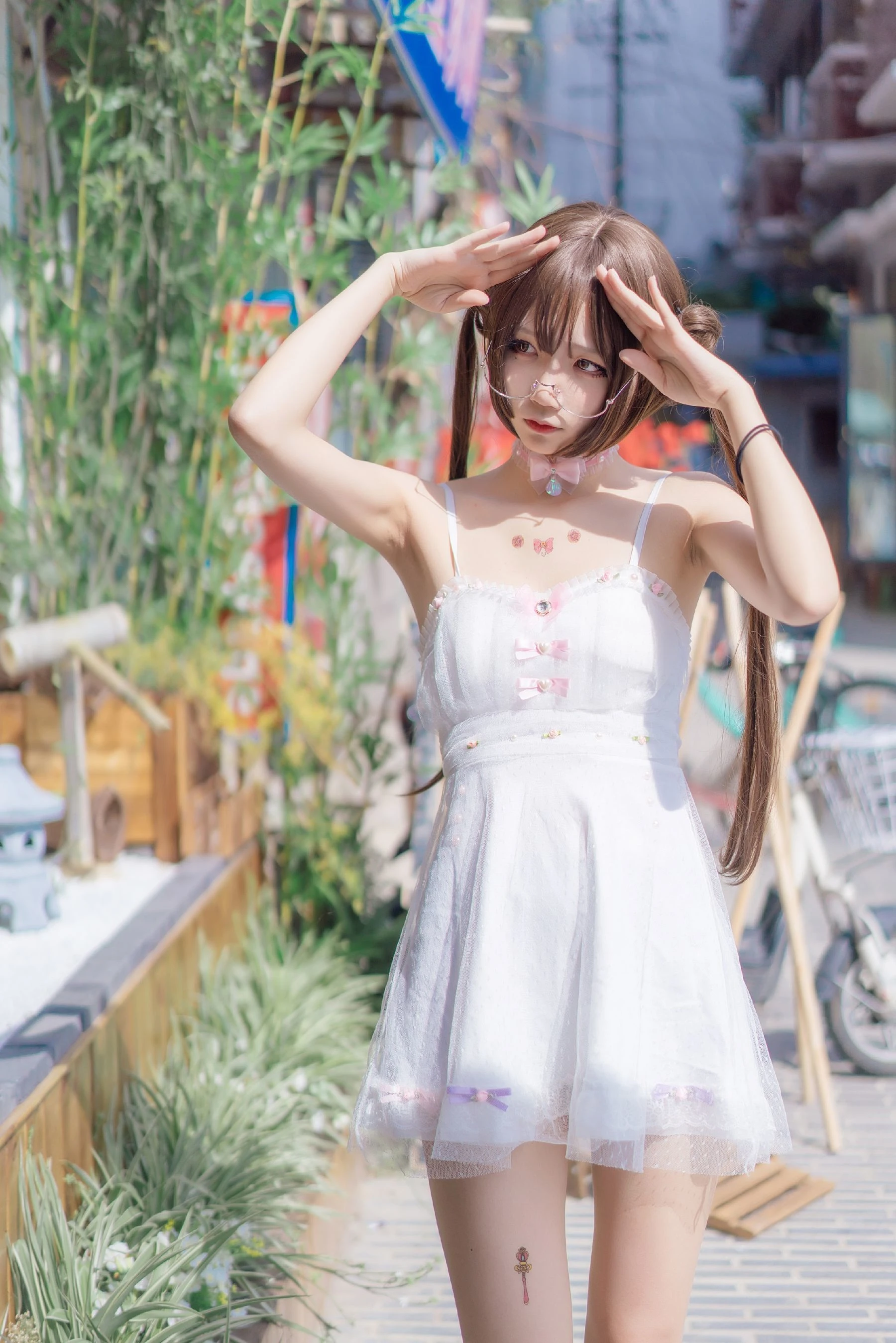 清纯少女五更百鬼 日常 双马尾高清在线免费欣赏–微密图社-微密图社
