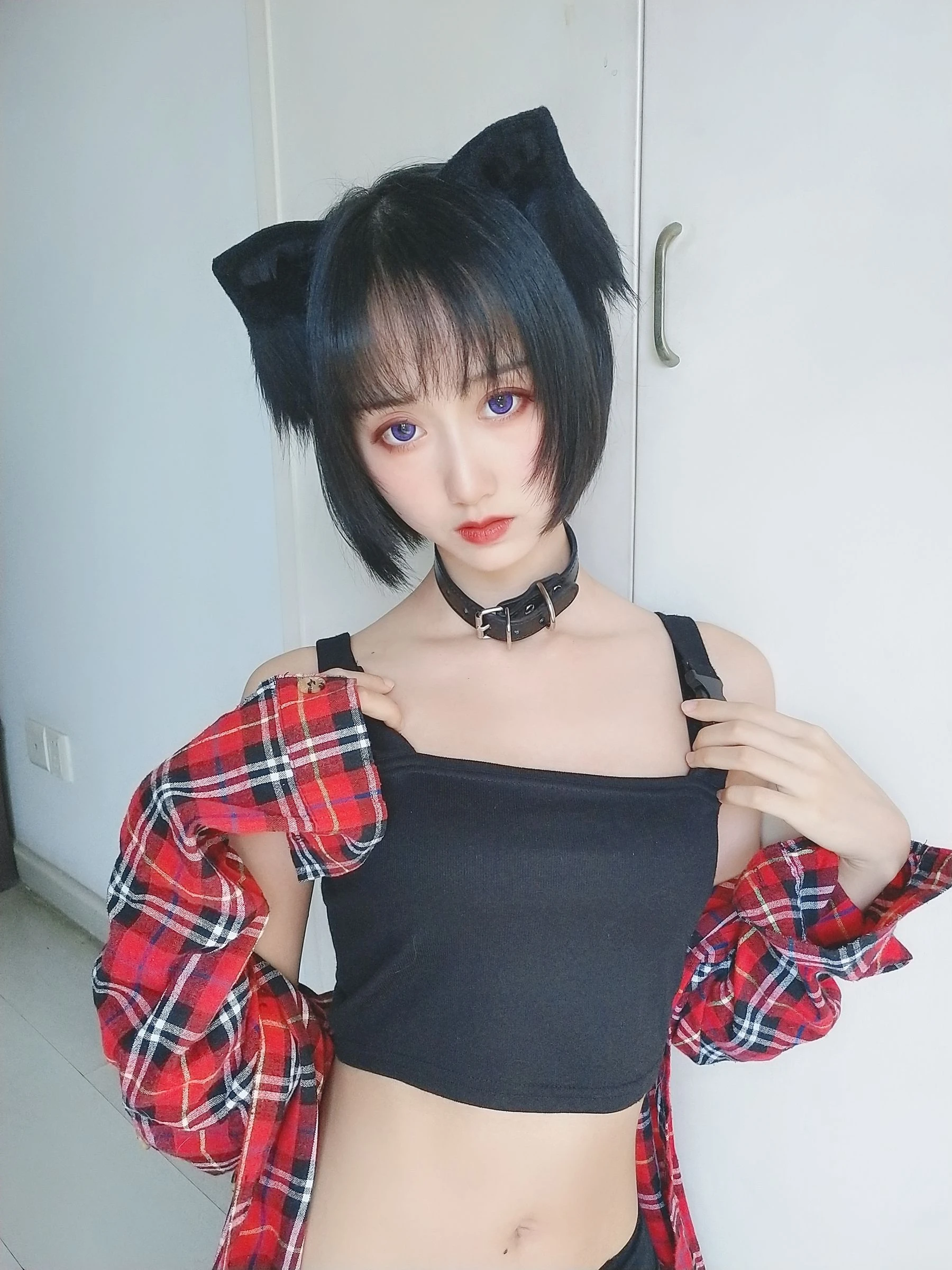萌系小姐姐木绵绵OwO 不良猫插图1