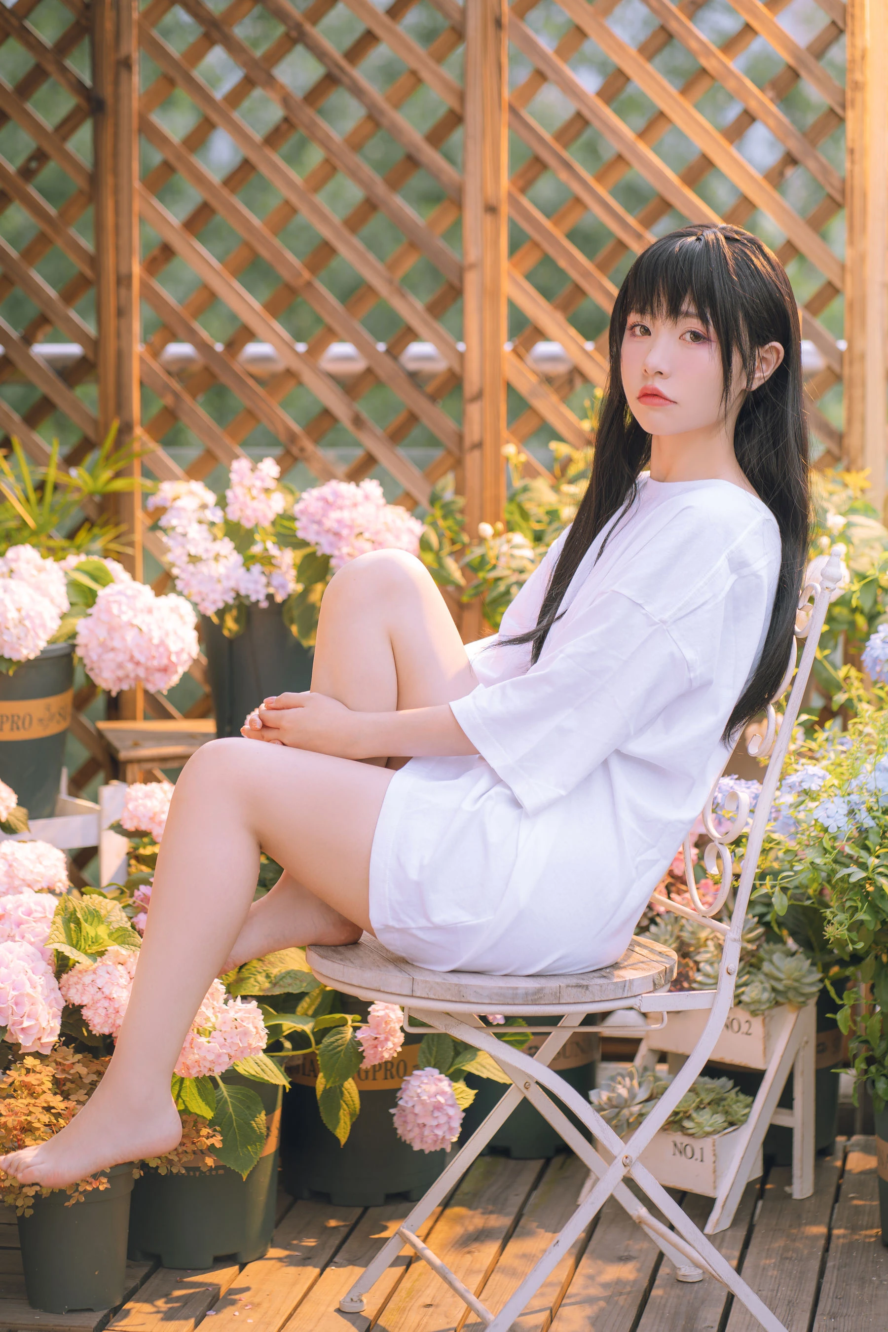 爆机少女喵小吉 – 小吉的午后时光 [45P]插图1