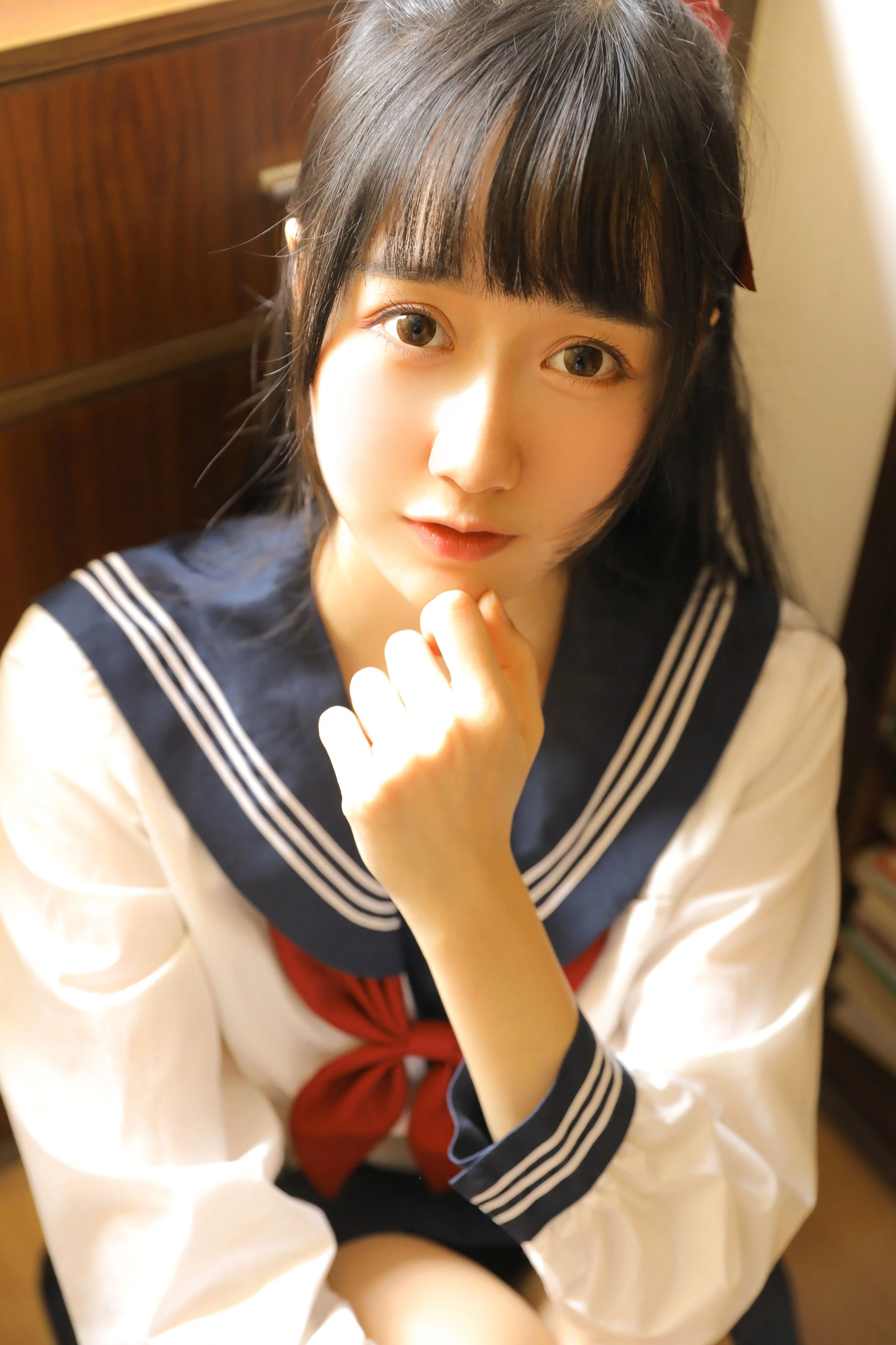 木绵绵OwO – 绵相随 JK水手服插图7