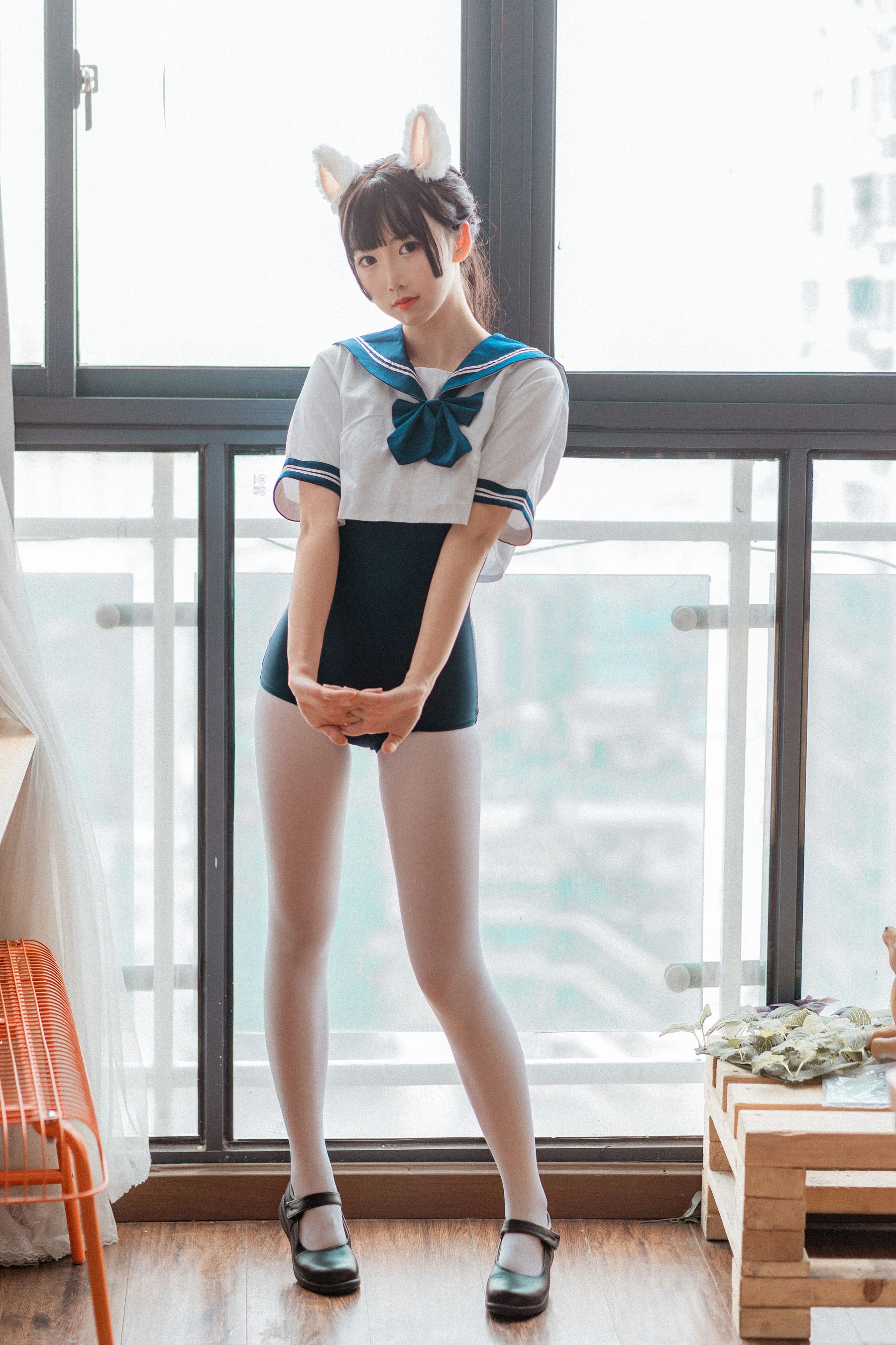 可爱人气Coser面饼仙儿 – 水手服 死库水高清在线免费欣赏–微密图社-微密图社