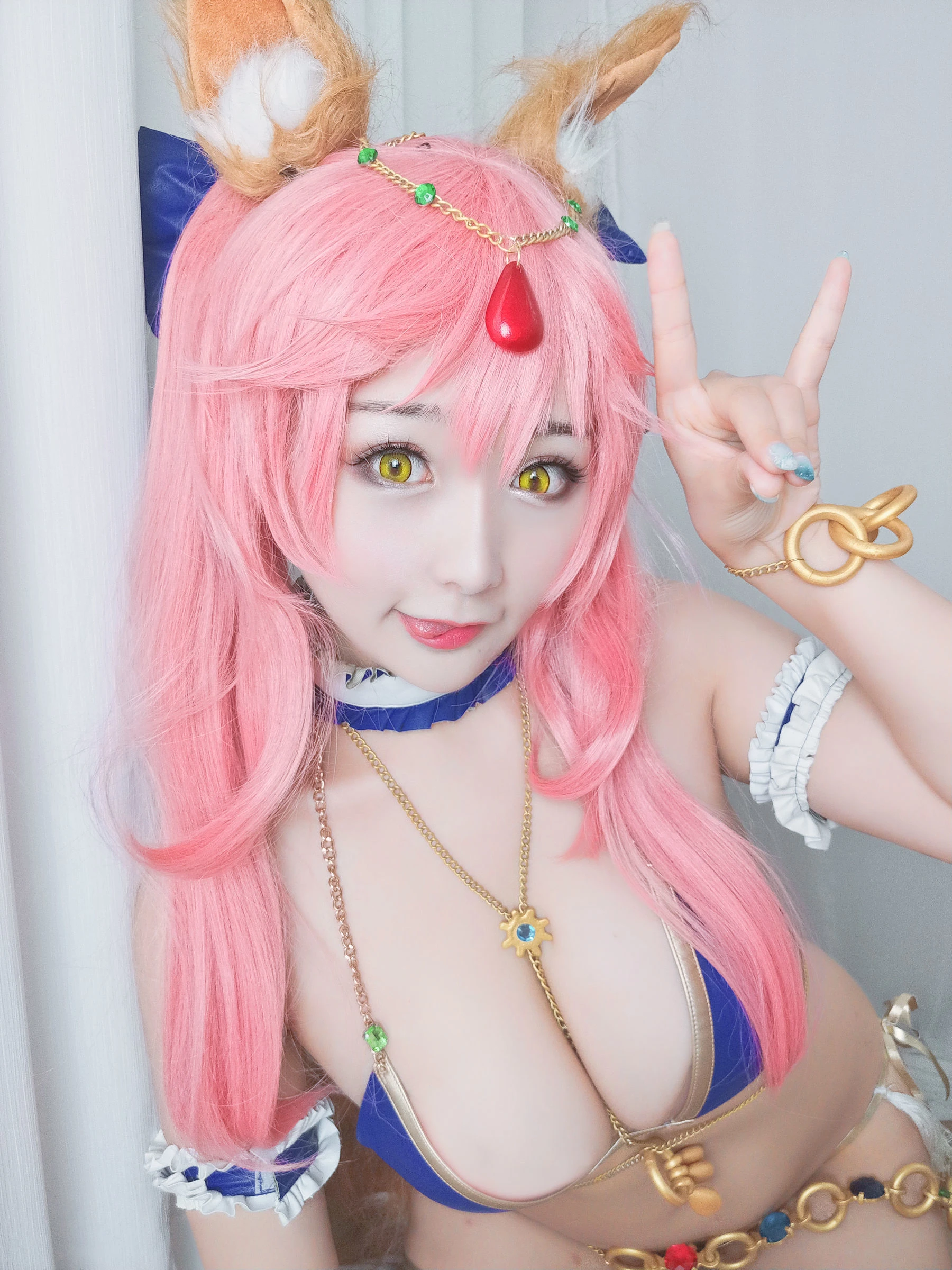 性感Coser三刀刀Miido 玉藻前 [14P]插图1