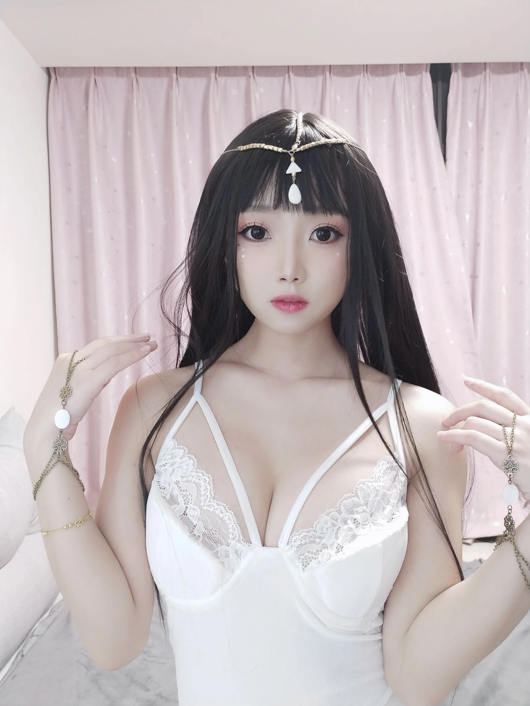 白嫩美少女鬼畜瑶 – 白色埃及瑶插图5