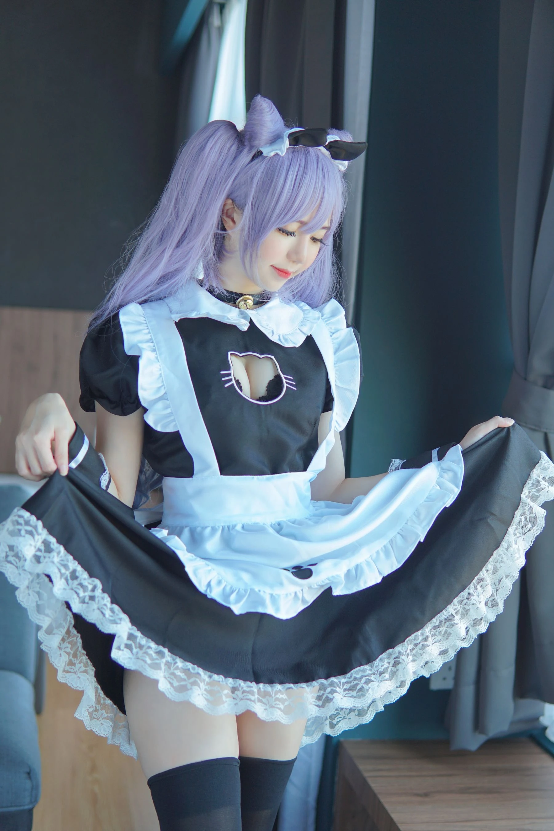 Sally Dorasnow – Keqing Maid插图2