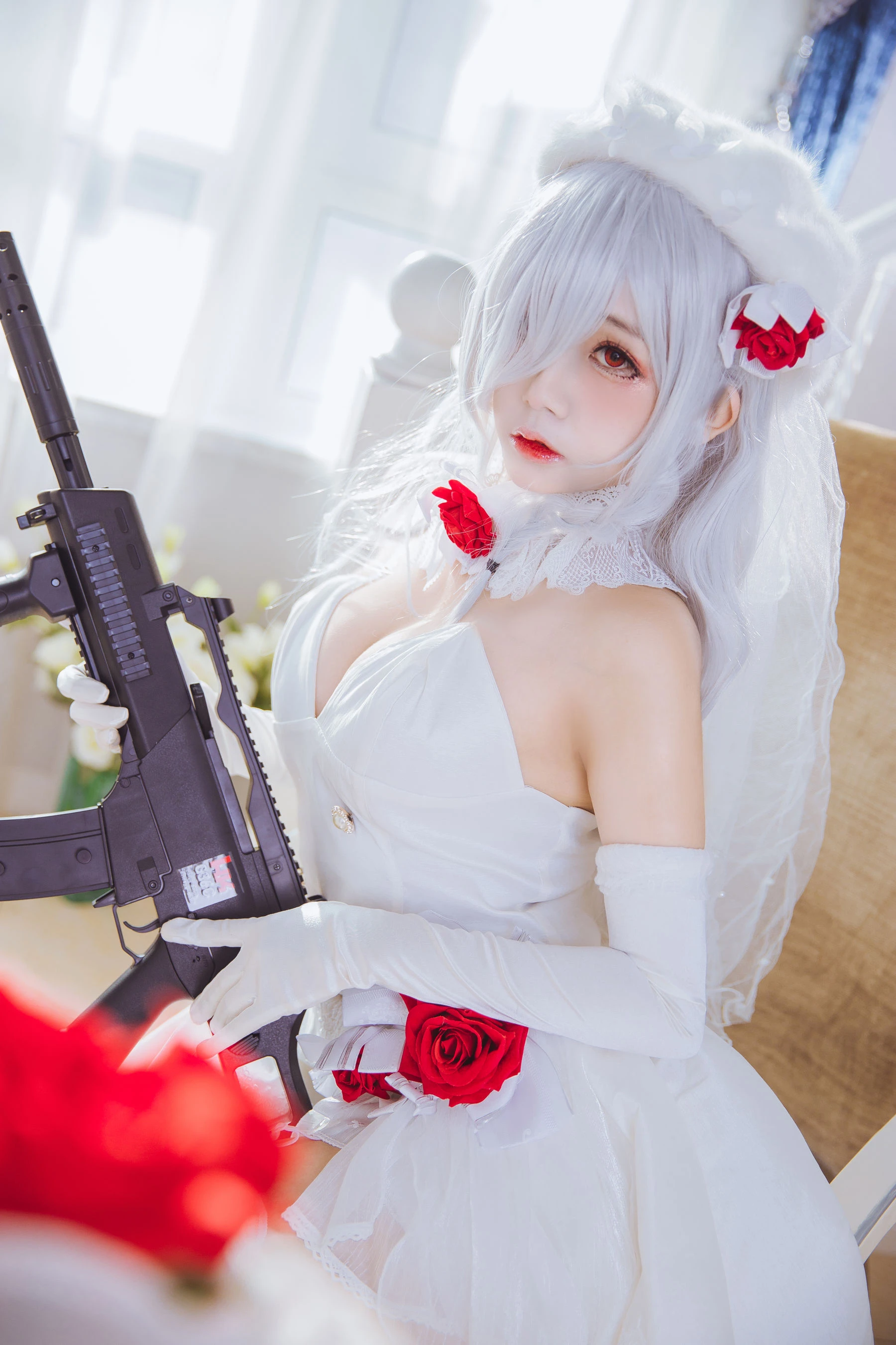 Cosplay日奈娇 g36c 礼服 [40P]插图4