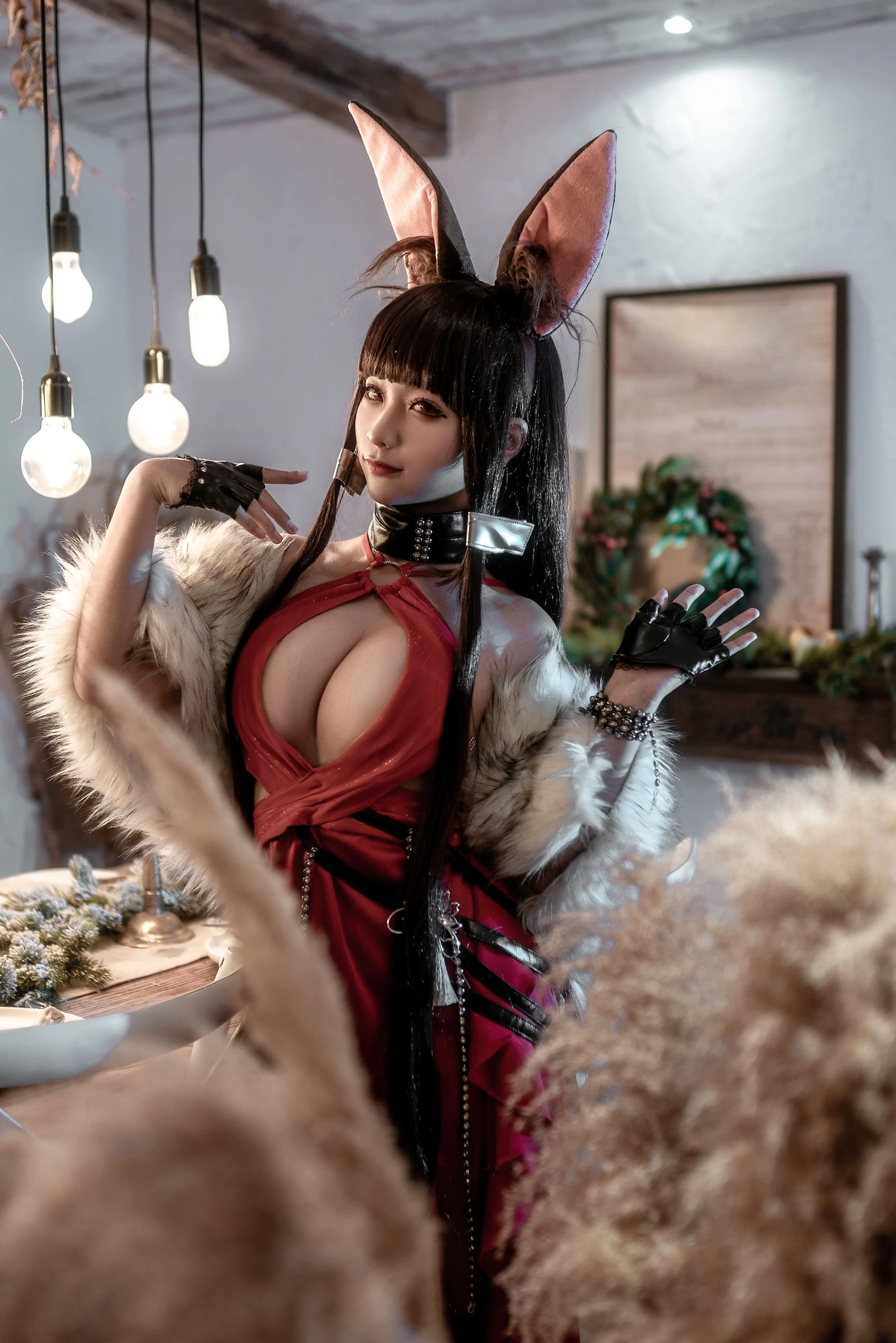 动漫博主蠢沫沫 – Akagi Ruby-Laced Beauty (Azur Lane) [40P]插图1